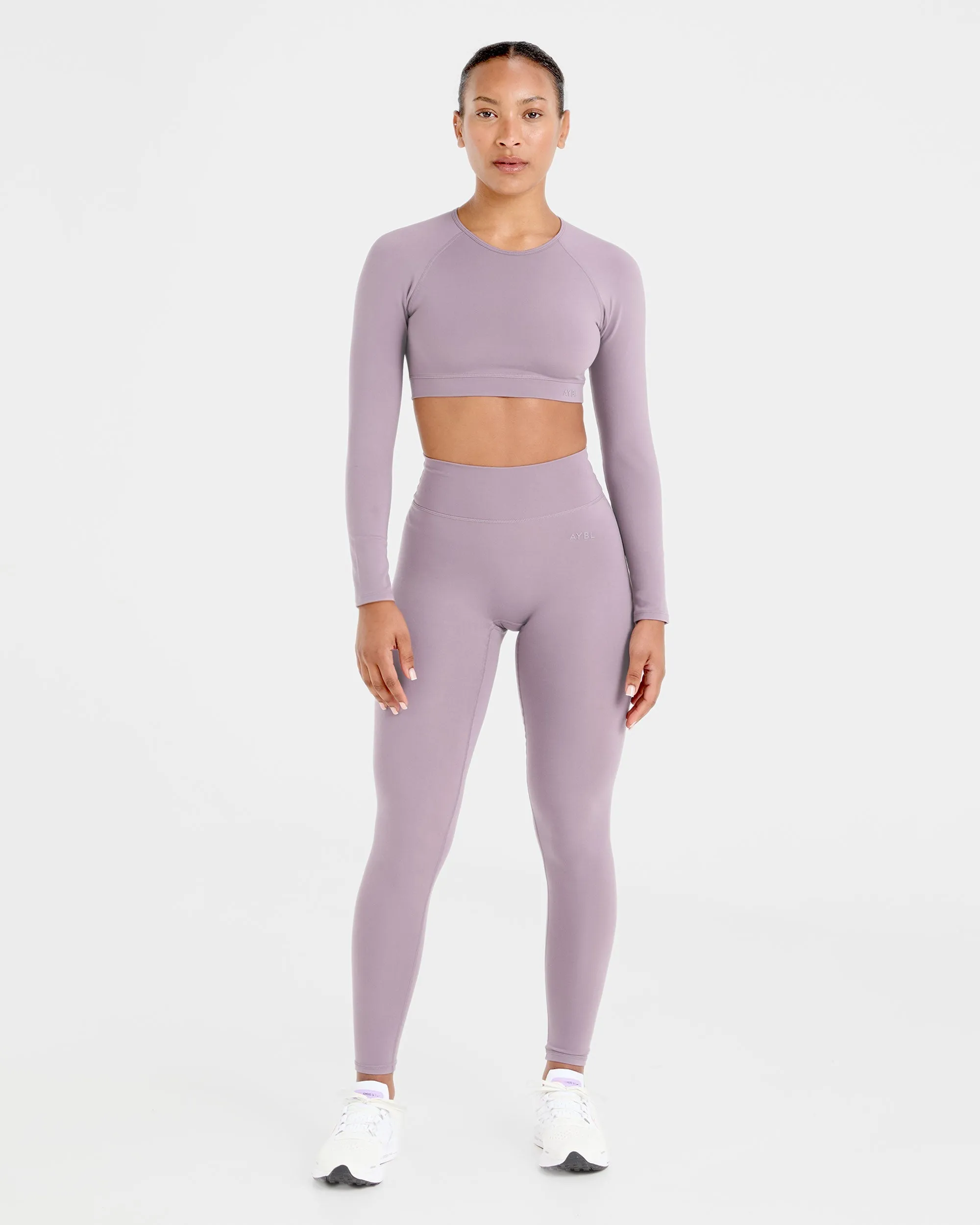 Staple Leggings - Mauve Purple sold by AYBL product image thumbnail 3