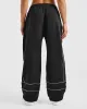 Justine Oversized Straight Leg Joggers - Washed Black sold by AYBL