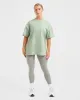 Lift Graphic Oversized T Shirt - Light Sage sold by AYBL