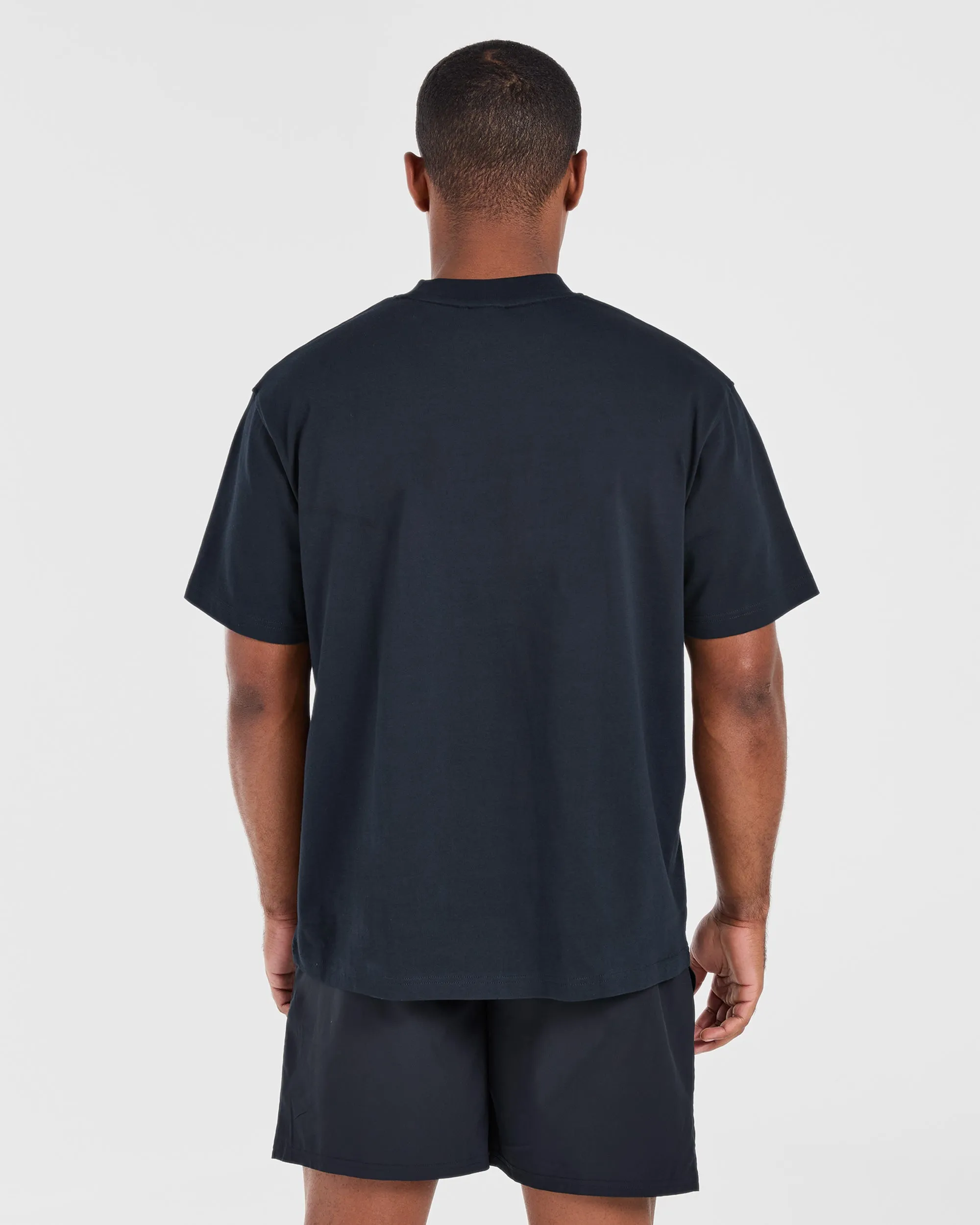 Athletics Oversized T Shirt - Navy sold by AYBL product image thumbnail 2