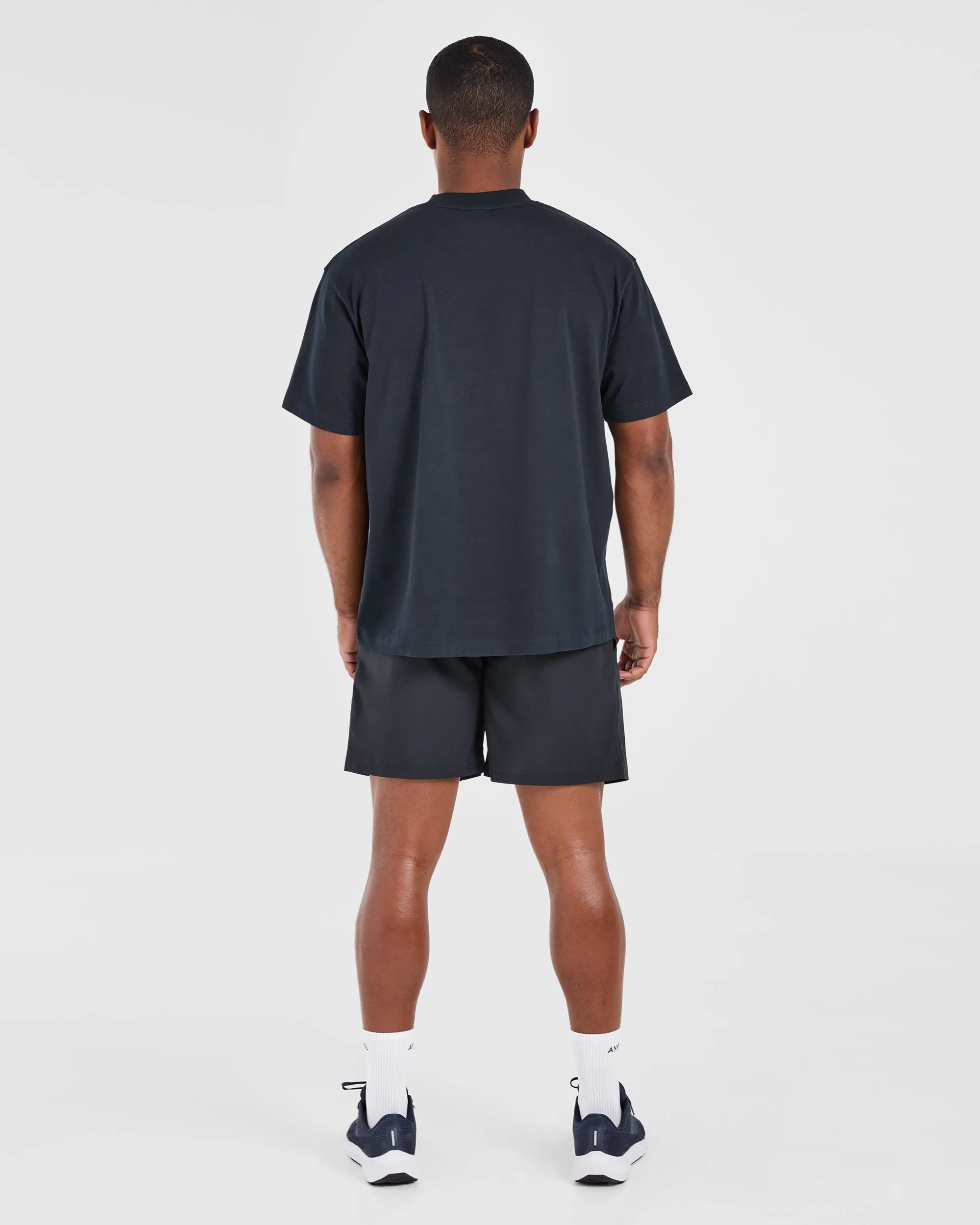 Athletics Oversized T Shirt - Navy sold by AYBL product image thumbnail 4
