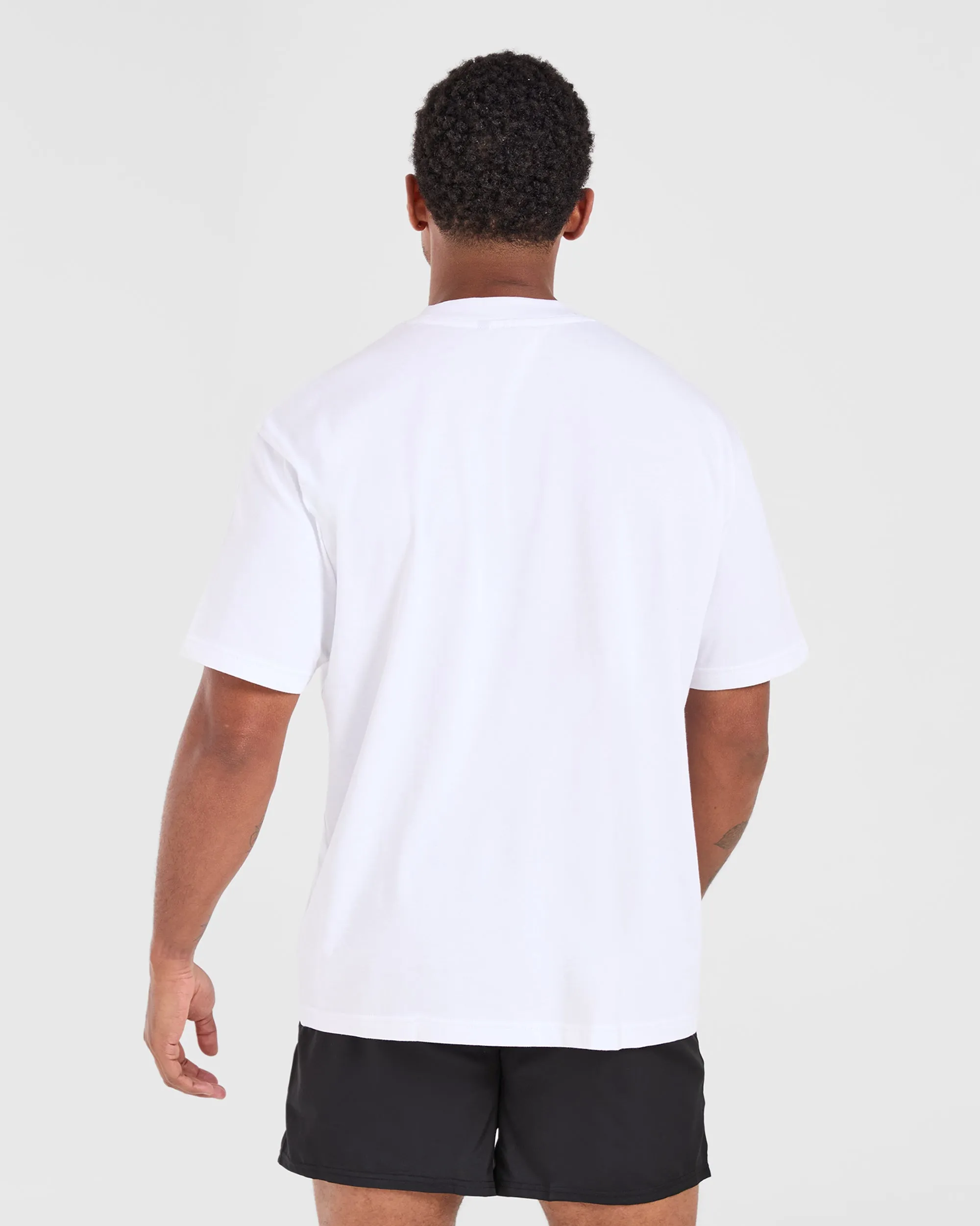 Retro Oversized T Shirt - White sold by AYBL product image thumbnail 2