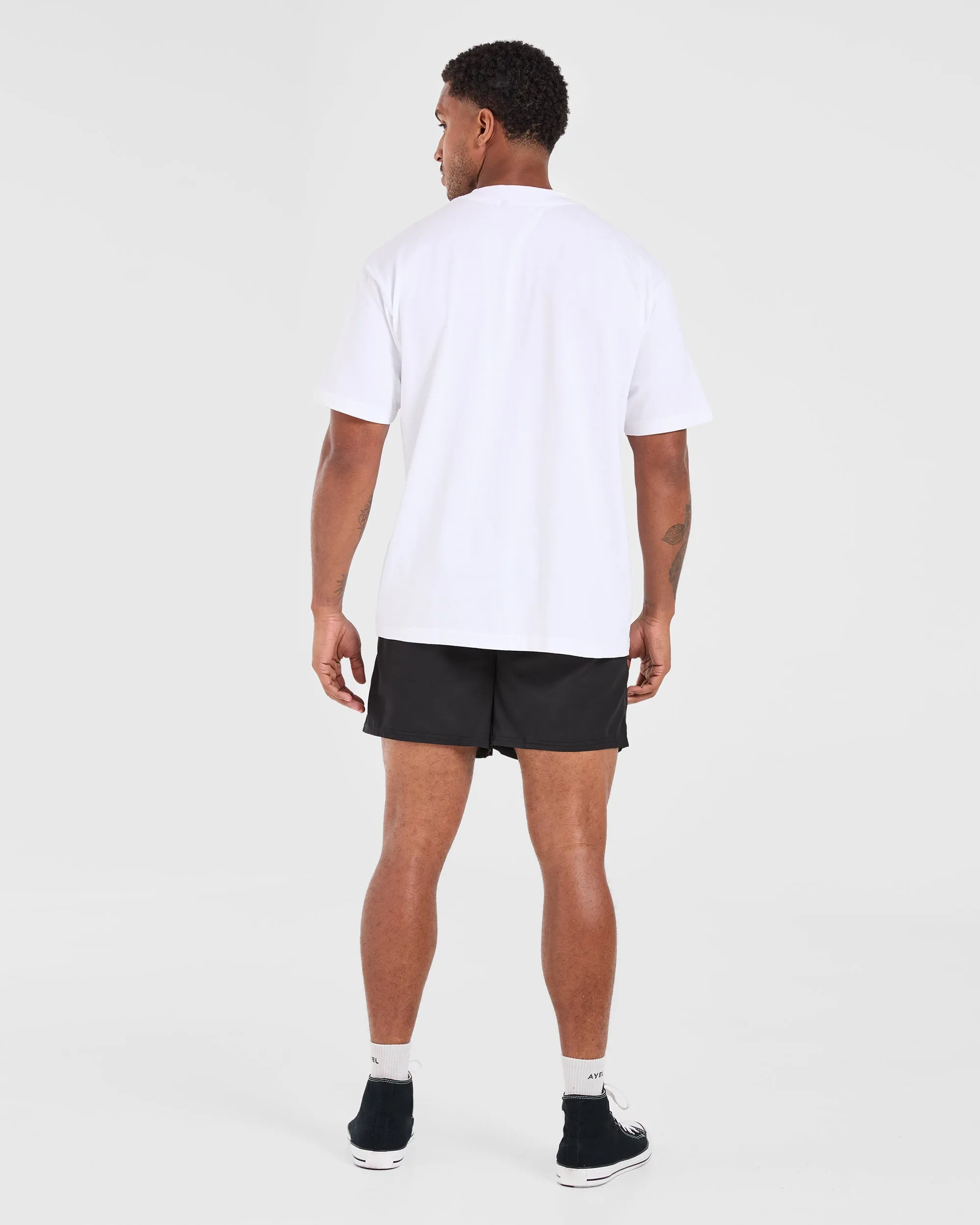 Retro Oversized T Shirt - White sold by AYBL product image thumbnail 3