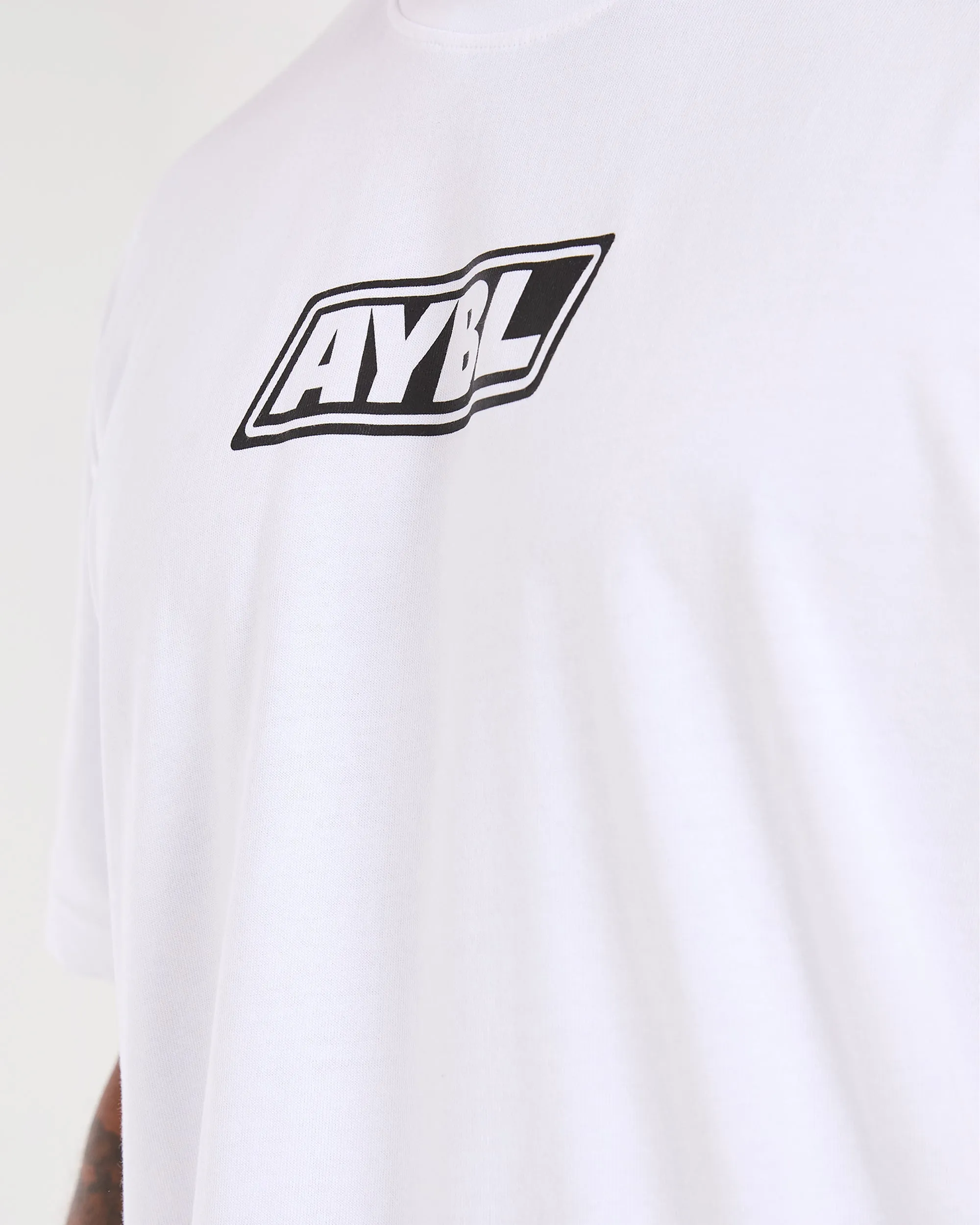 Retro Oversized T Shirt - White sold by AYBL product image thumbnail 5