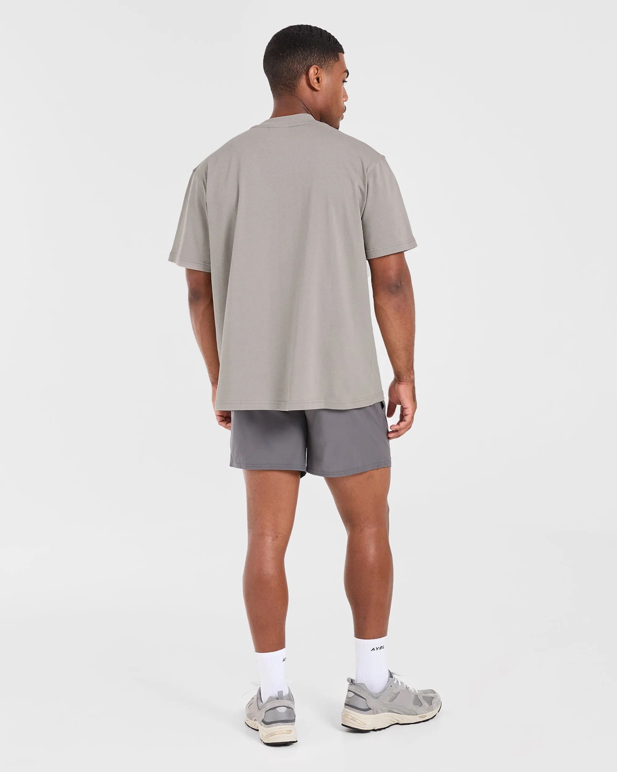 Lift Club Oversized T Shirt - Fog sold by AYBL product image thumbnail 4