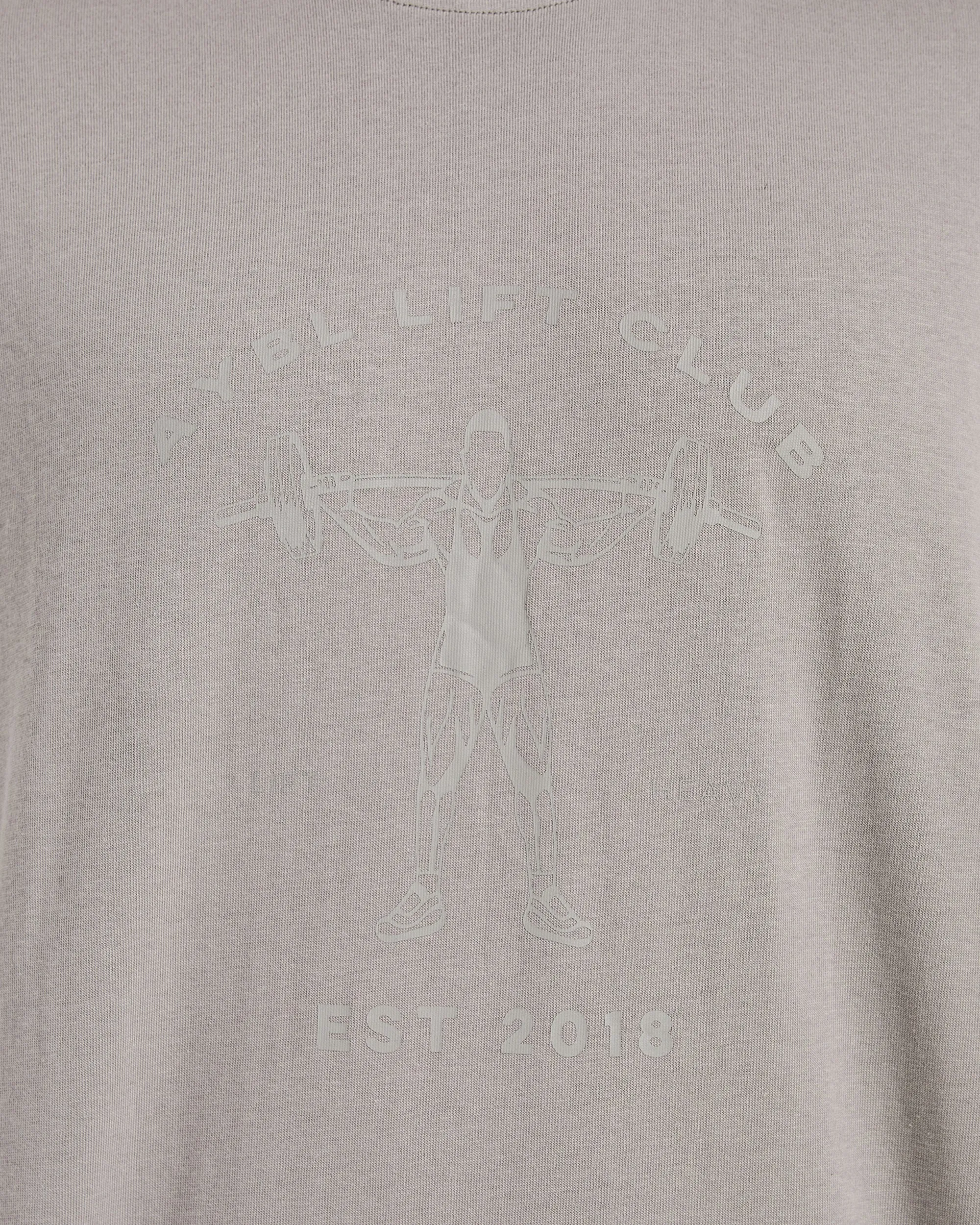 Lift Club Oversized T Shirt - Fog sold by AYBL product image thumbnail 5
