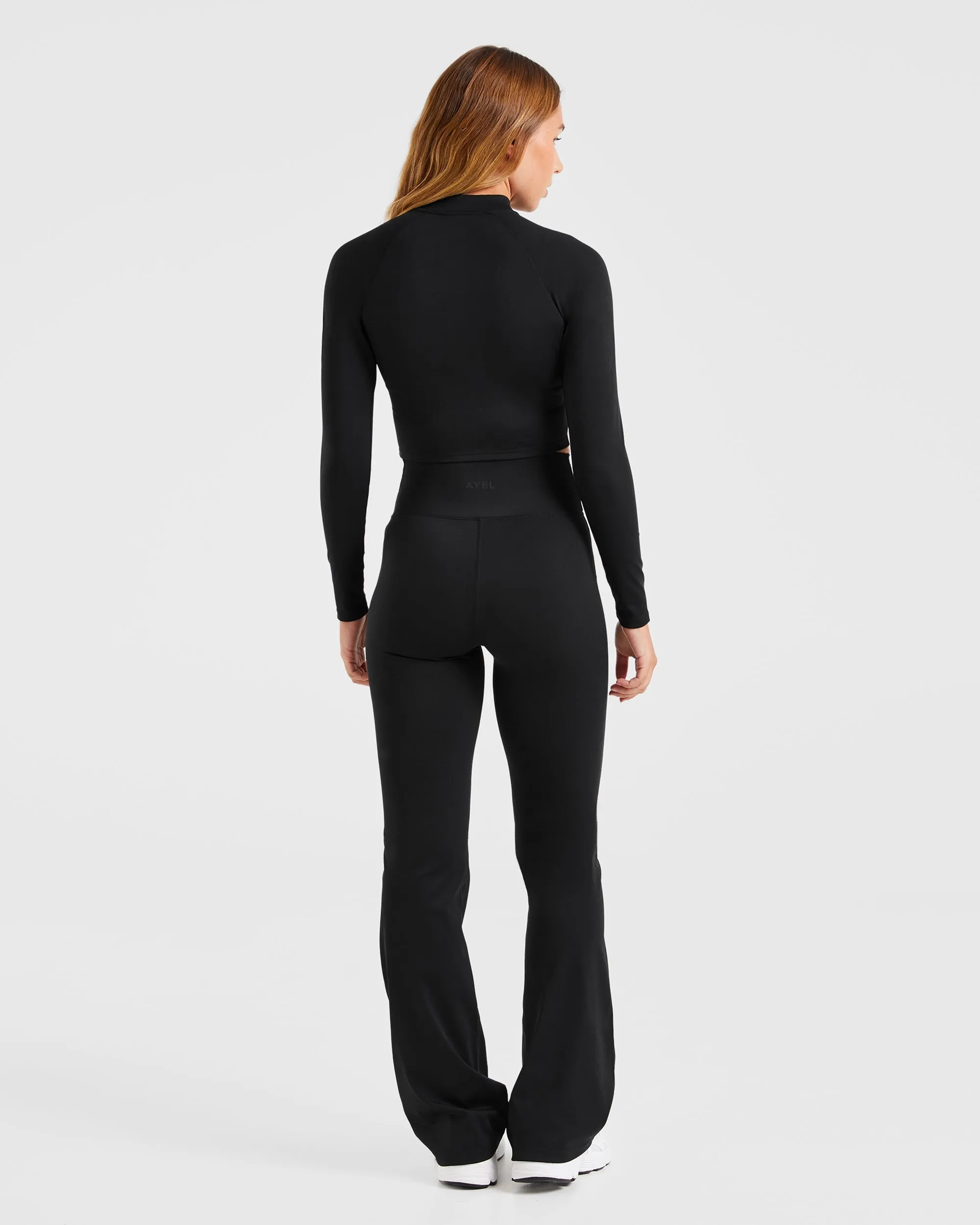 Sculpt Wrap Zip Up Jacket - Black sold by AYBL product image thumbnail 4