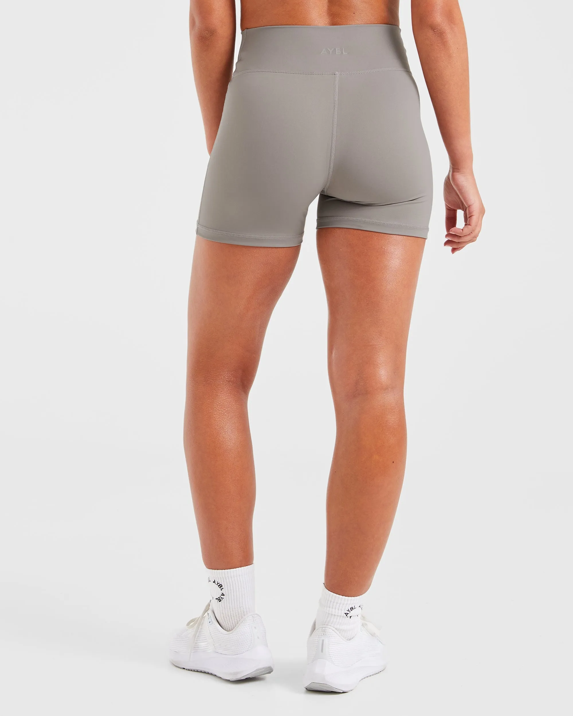 Sculpt Wrap Shorts - Smoke Grey sold by AYBL product image thumbnail 2
