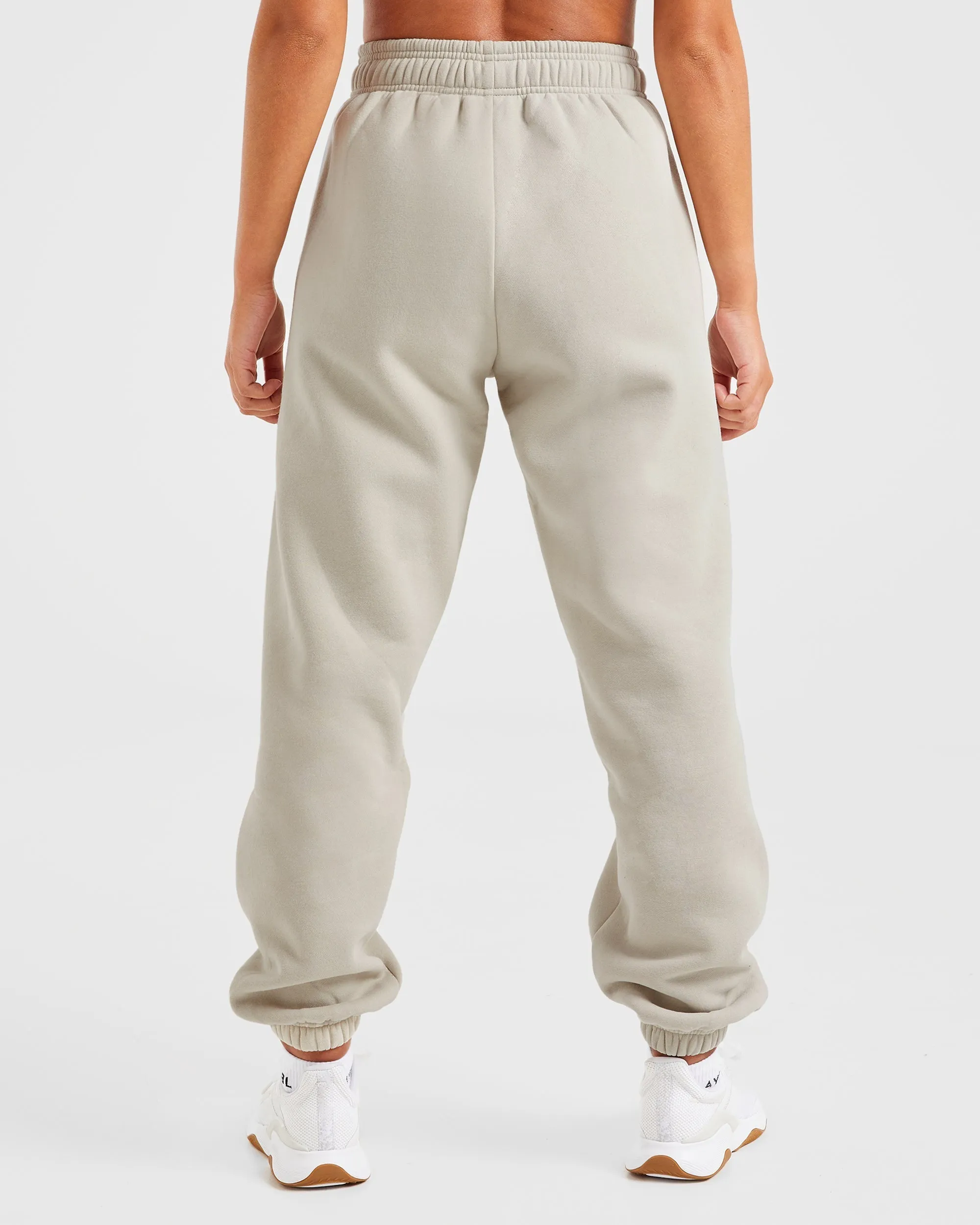 AYBL Sports Club Oversized Joggers - Sand/Navy sold by AYBL product image thumbnail 2