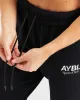 AYBL Sports Club Oversized Joggers - Black/White sold by AYBL