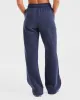Varsity Oversized Straight Leg Joggers - Navy sold by AYBL