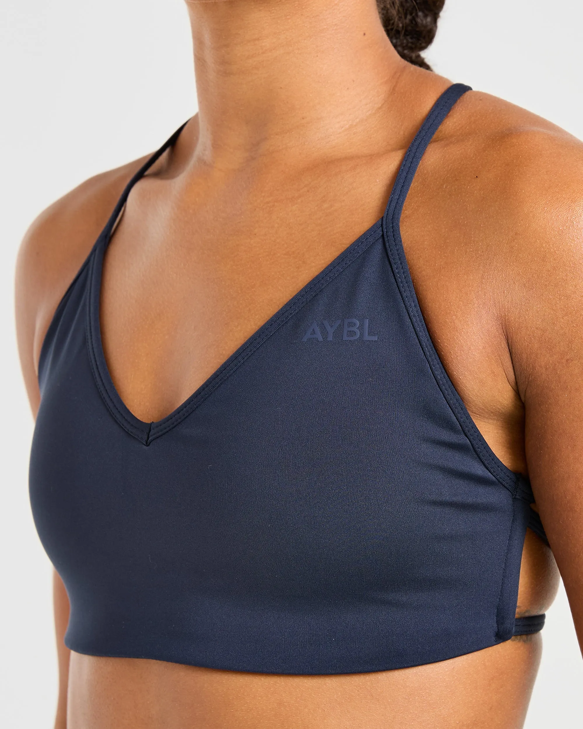 Essential Crossback Sports Bra - Deep Navy sold by AYBL product image thumbnail 5