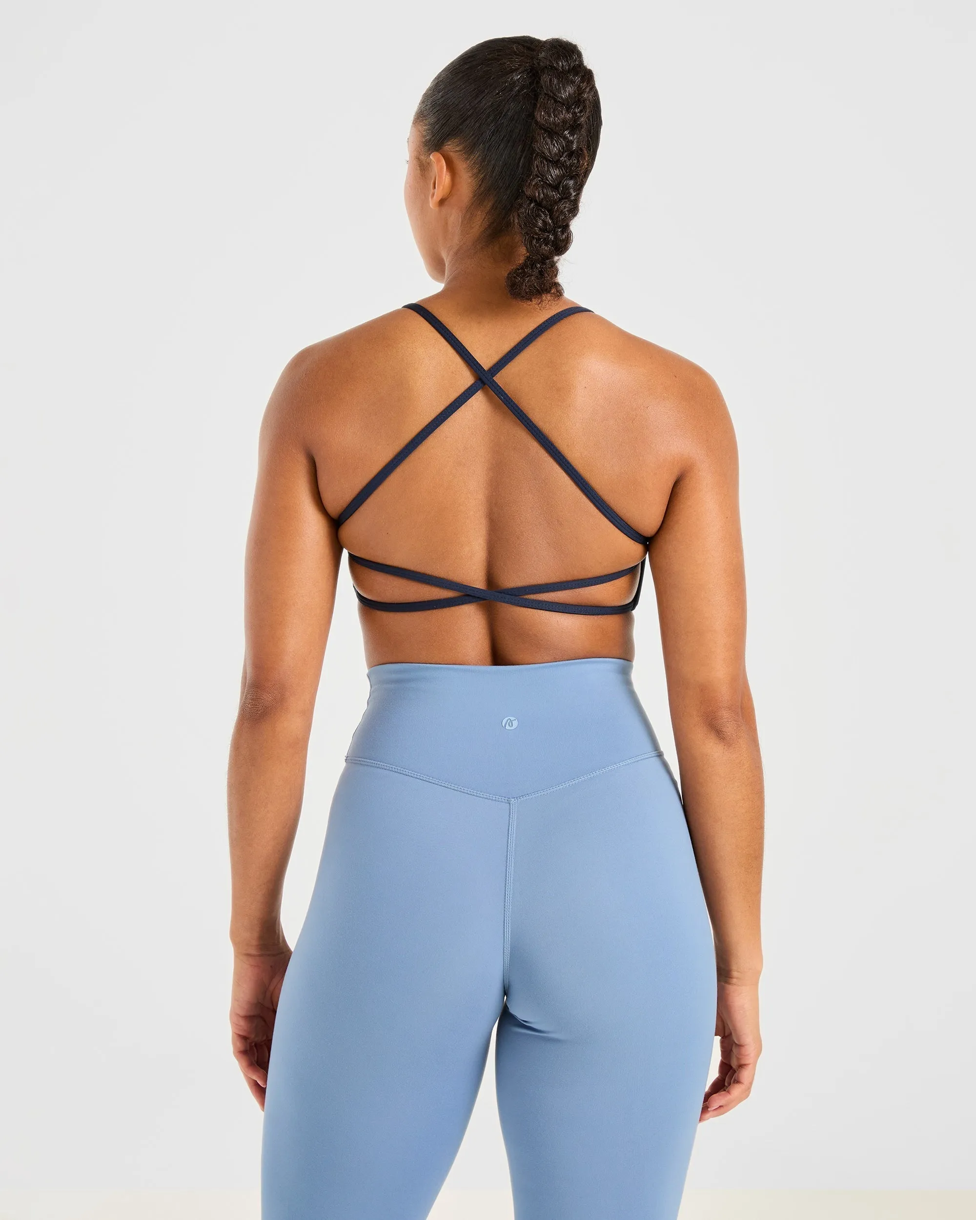 Essential Crossback Sports Bra - Deep Navy sold by AYBL product image thumbnail 2