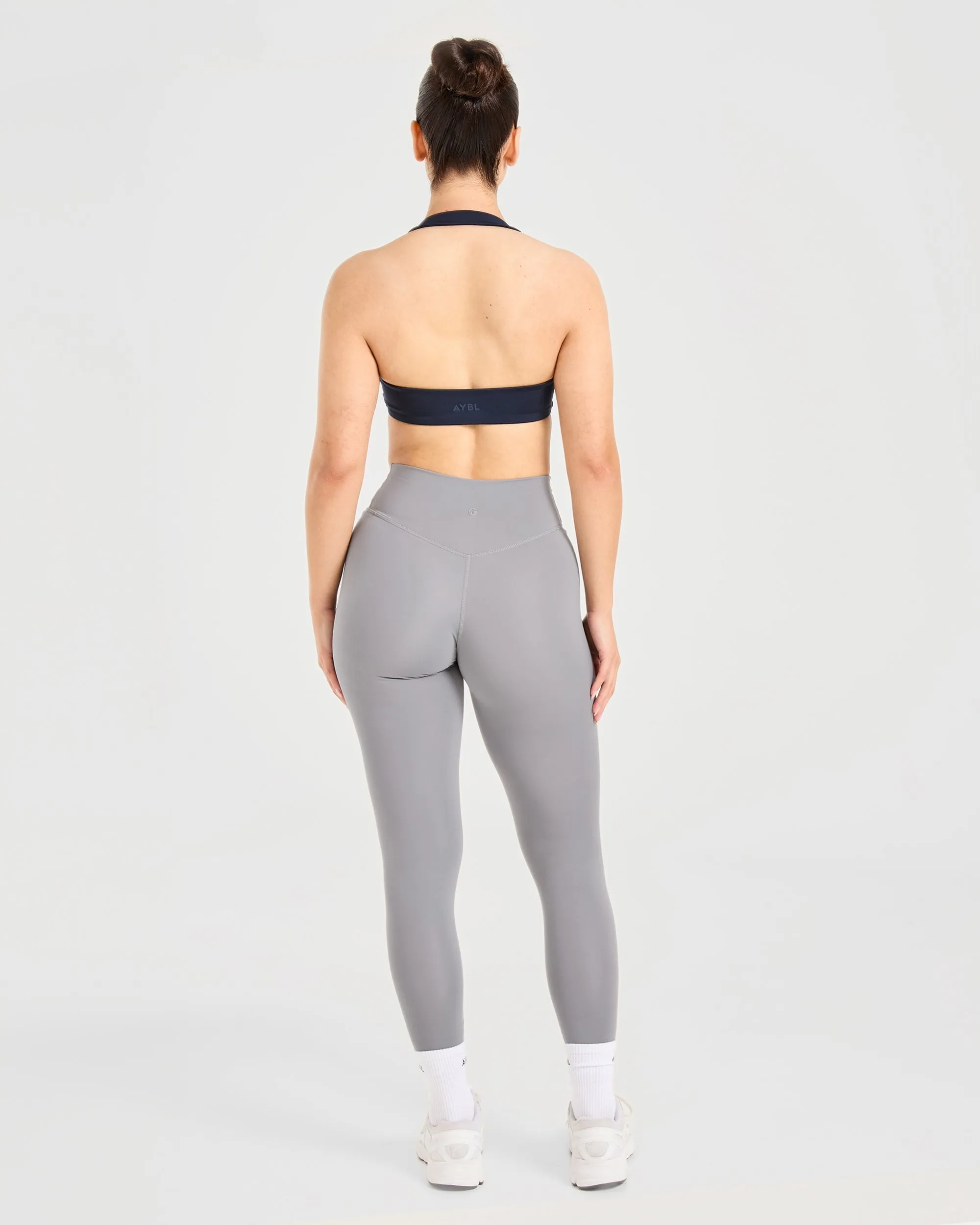 Essential Halterneck Sports Bra - Deep Navy sold by AYBL product image thumbnail 4