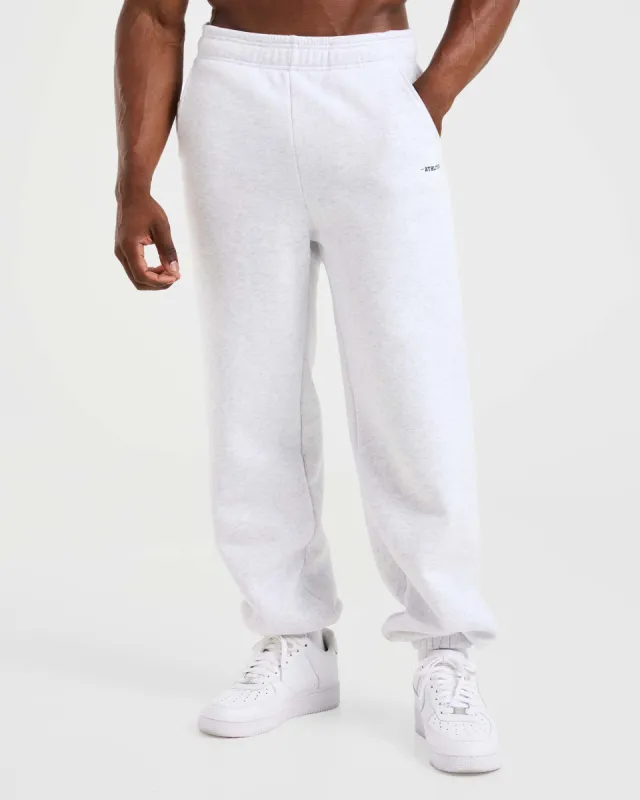 Athletics Oversized Joggers - Grey Marl sold by AYBL