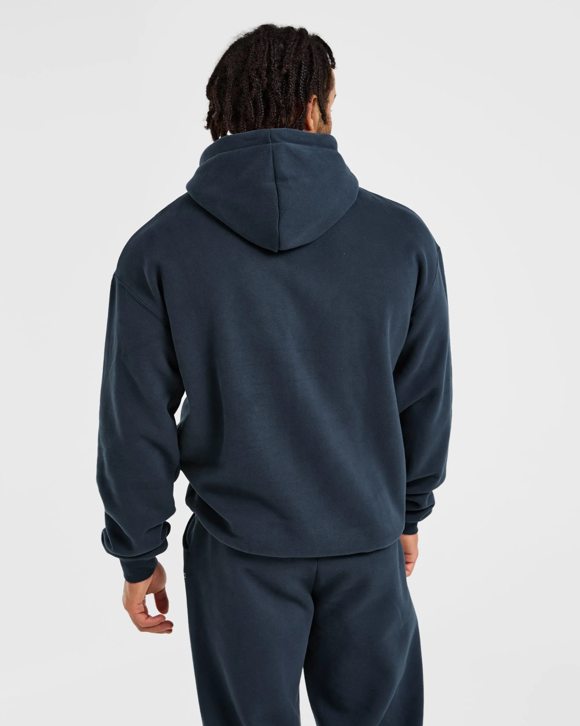 Athletics Oversized Hoodie - Navy sold by AYBL product image thumbnail 2