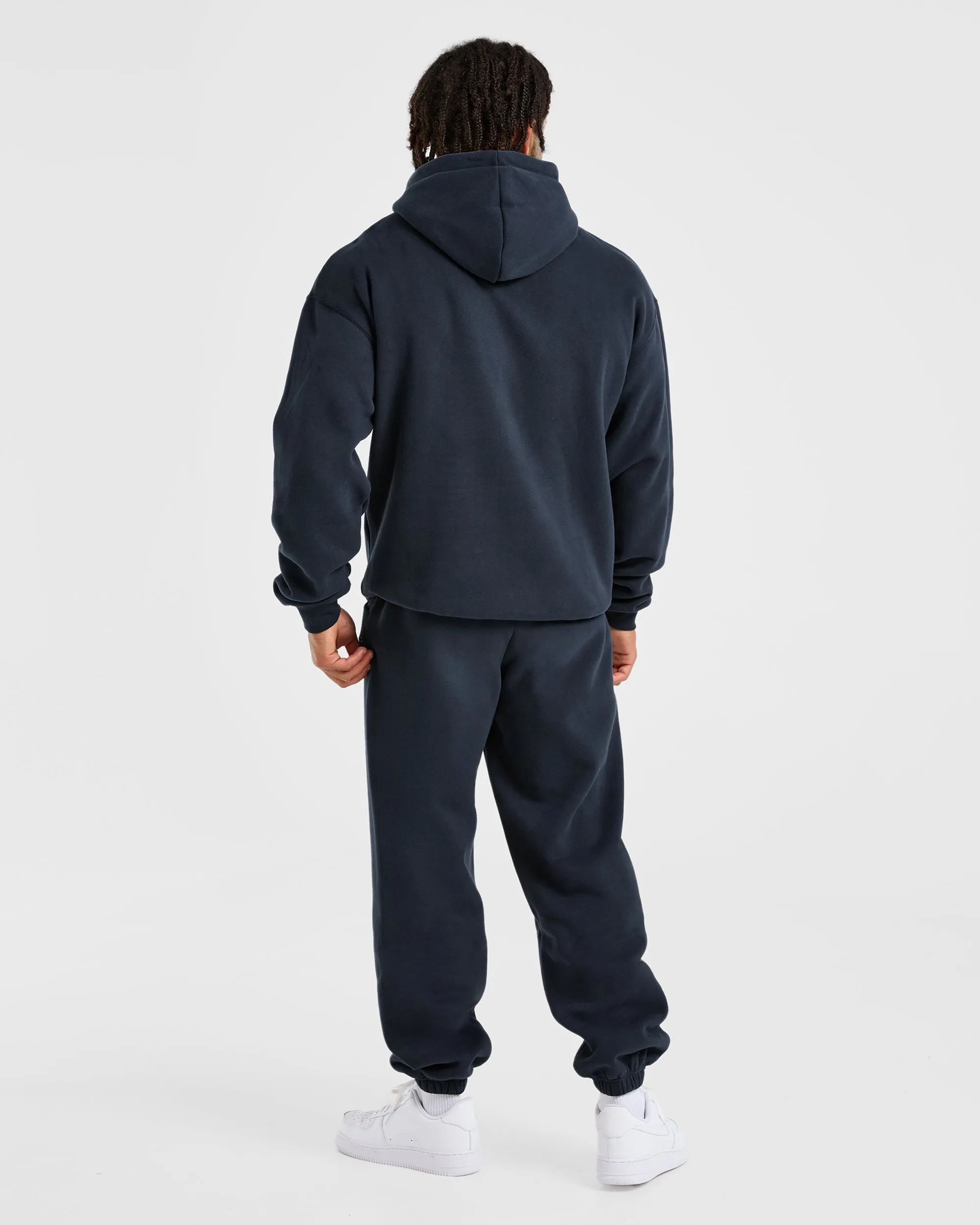 Athletics Oversized Hoodie - Navy sold by AYBL product image thumbnail 4