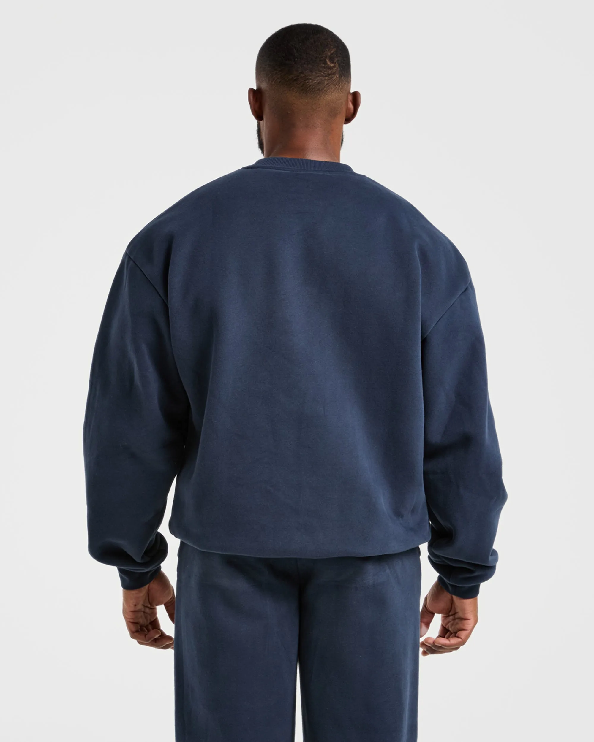 Academy Oversized Sweater - Navy sold by AYBL product image thumbnail 2