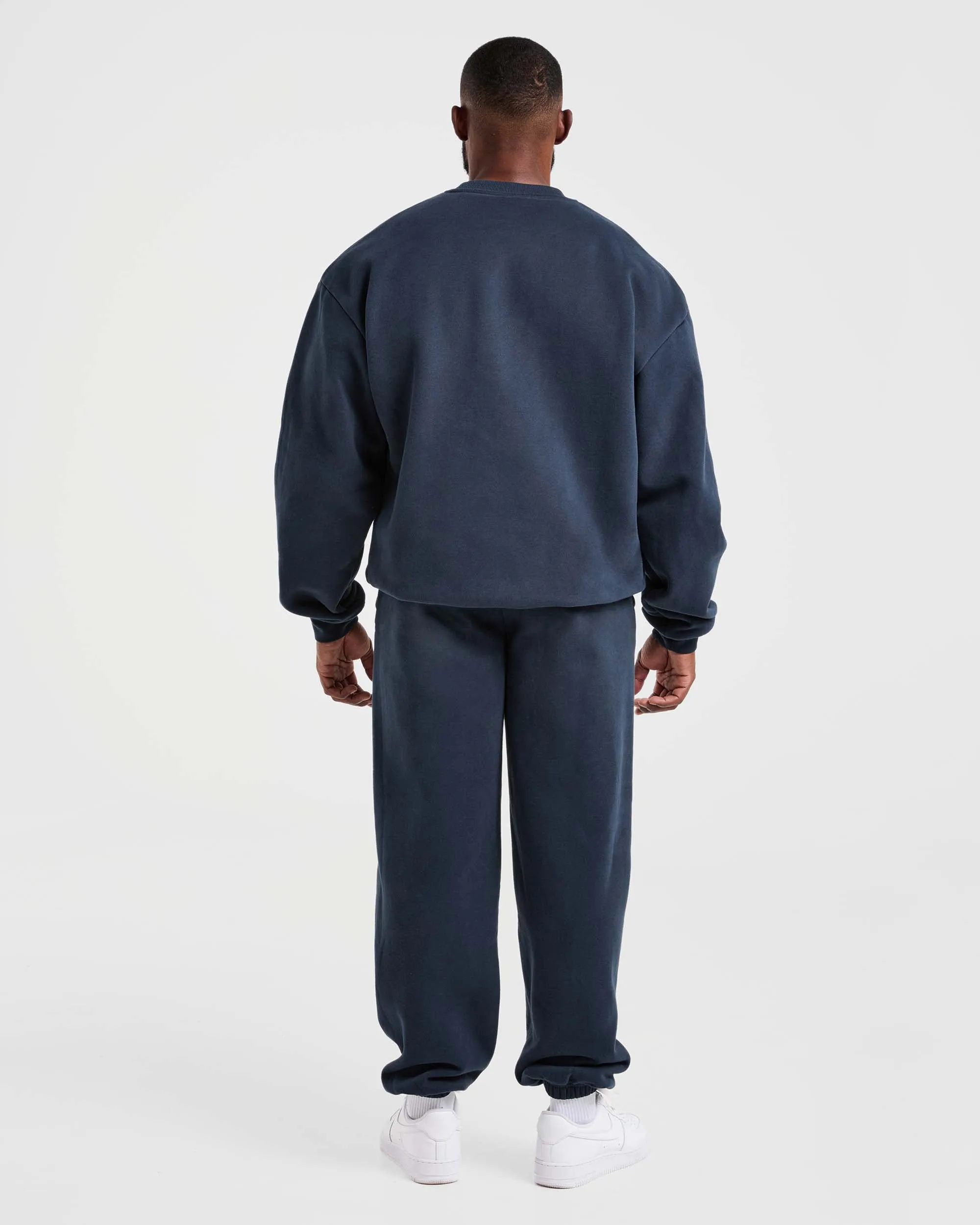 Academy Oversized Sweater - Navy sold by AYBL product image thumbnail 4