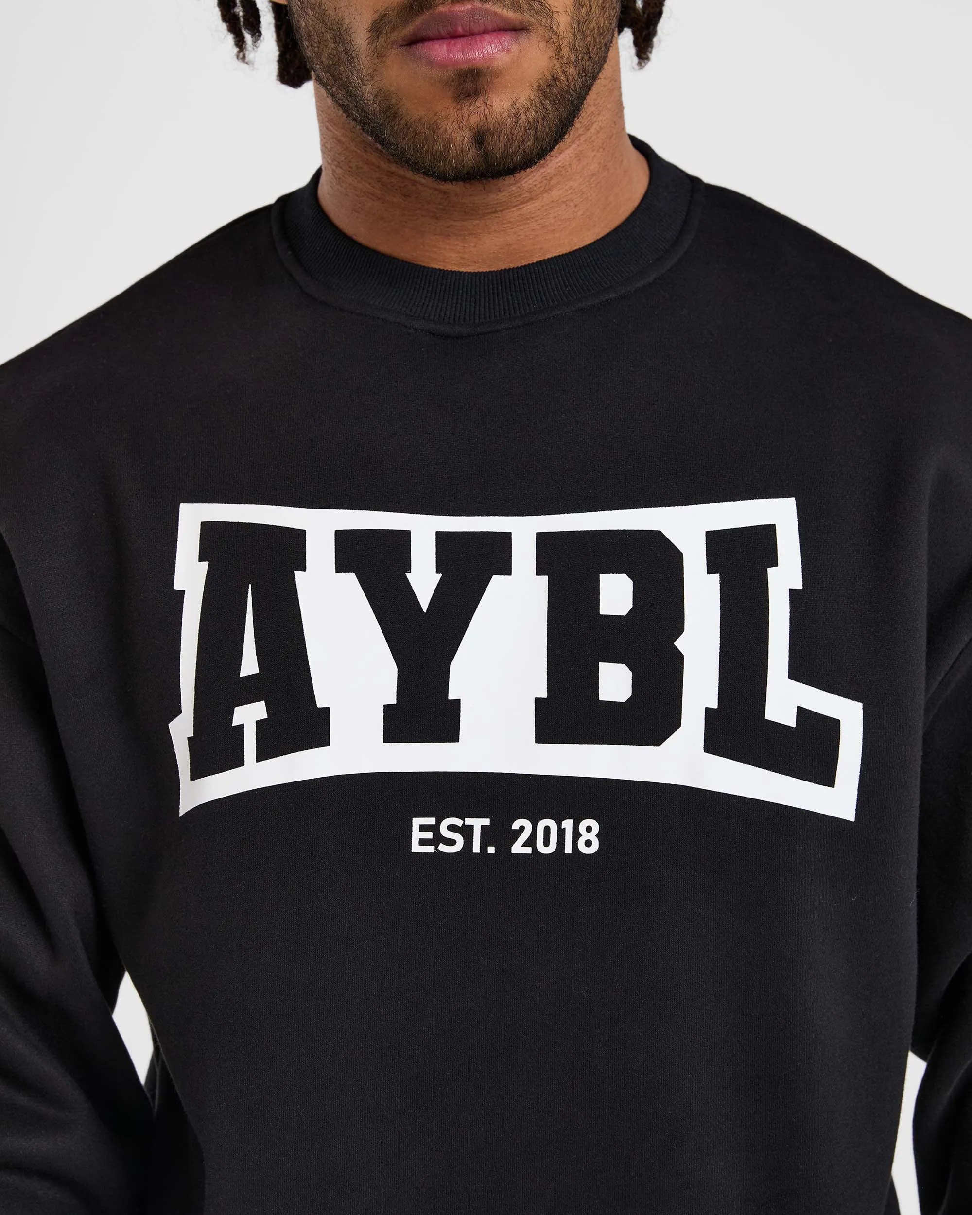 Academy Oversized Sweater - Black sold by AYBL product image thumbnail 5