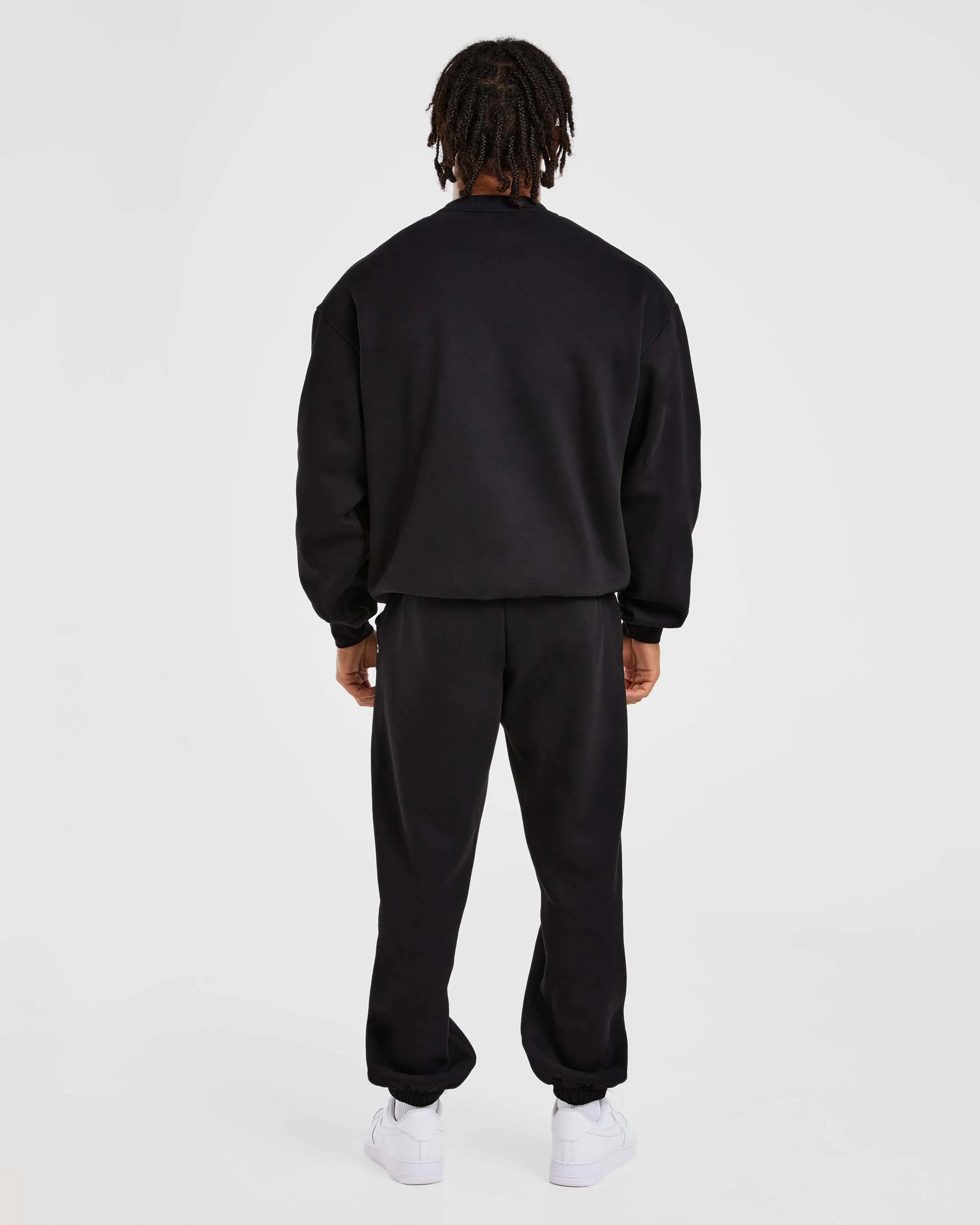Academy Oversized Sweater - Black sold by AYBL product image thumbnail 3