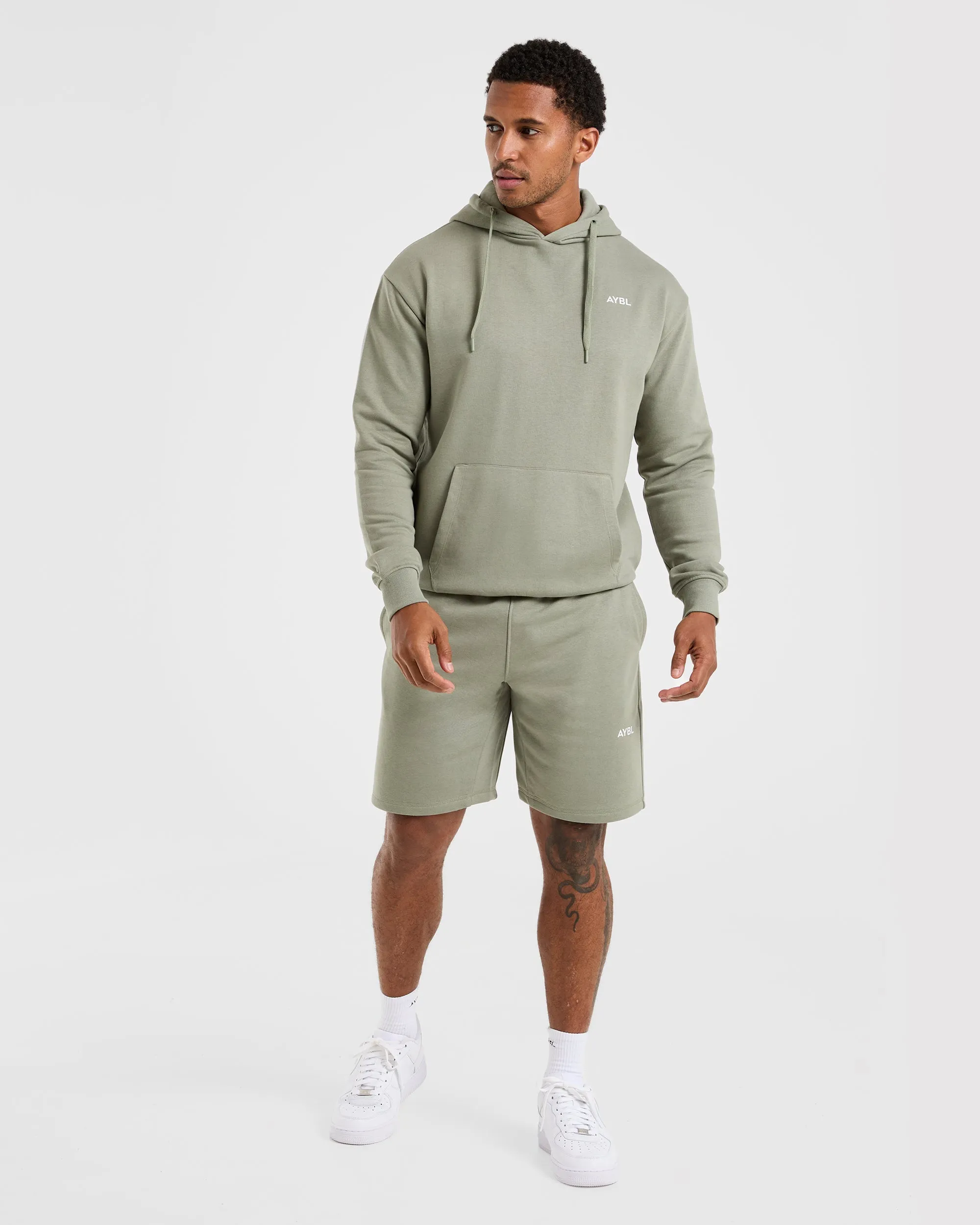 Essential Lightweight Hoodie - Washed Sage sold by AYBL product image thumbnail 3
