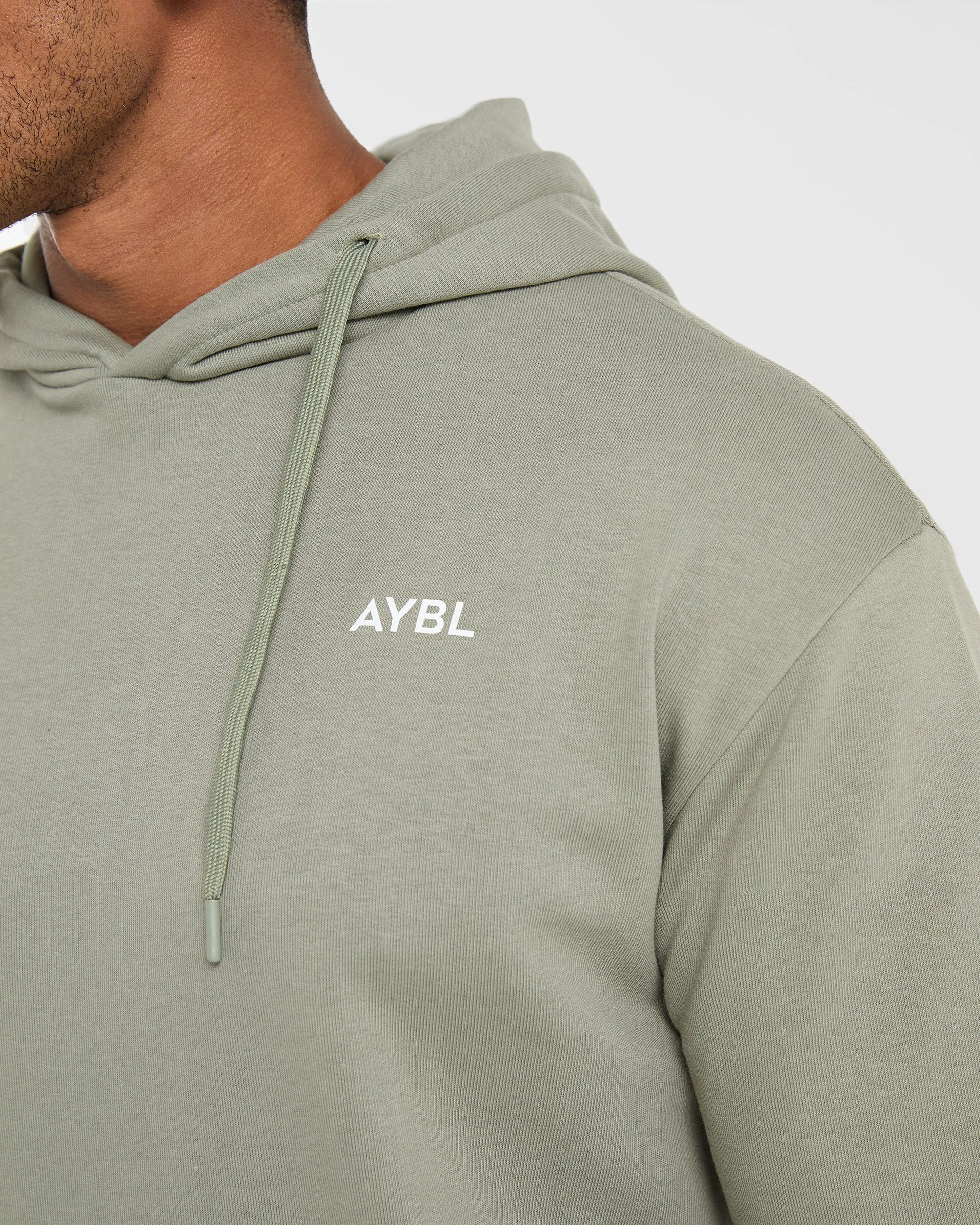 Essential Lightweight Hoodie - Washed Sage sold by AYBL product image thumbnail 5