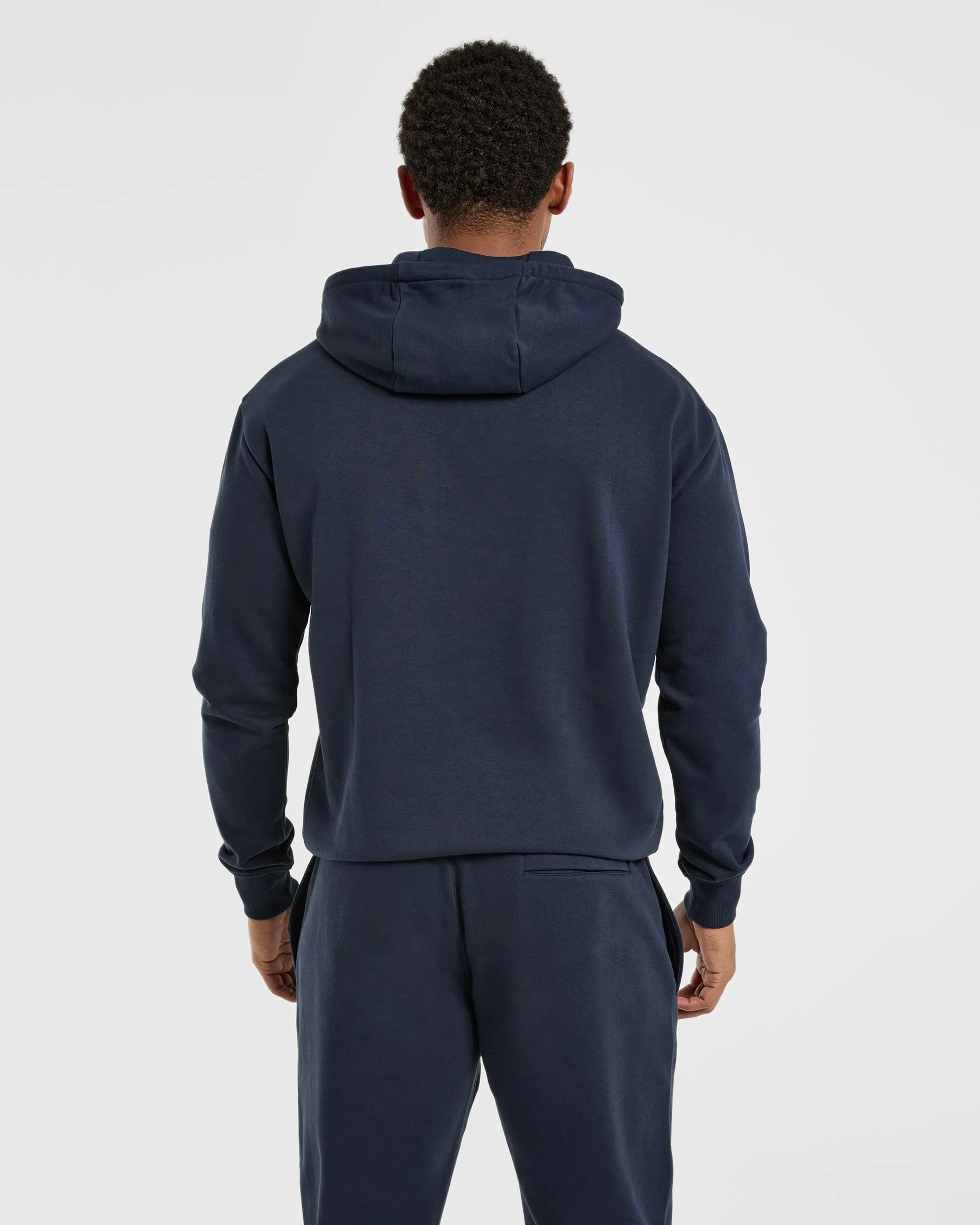 Essential Lightweight Hoodie - Navy sold by AYBL product image thumbnail 2
