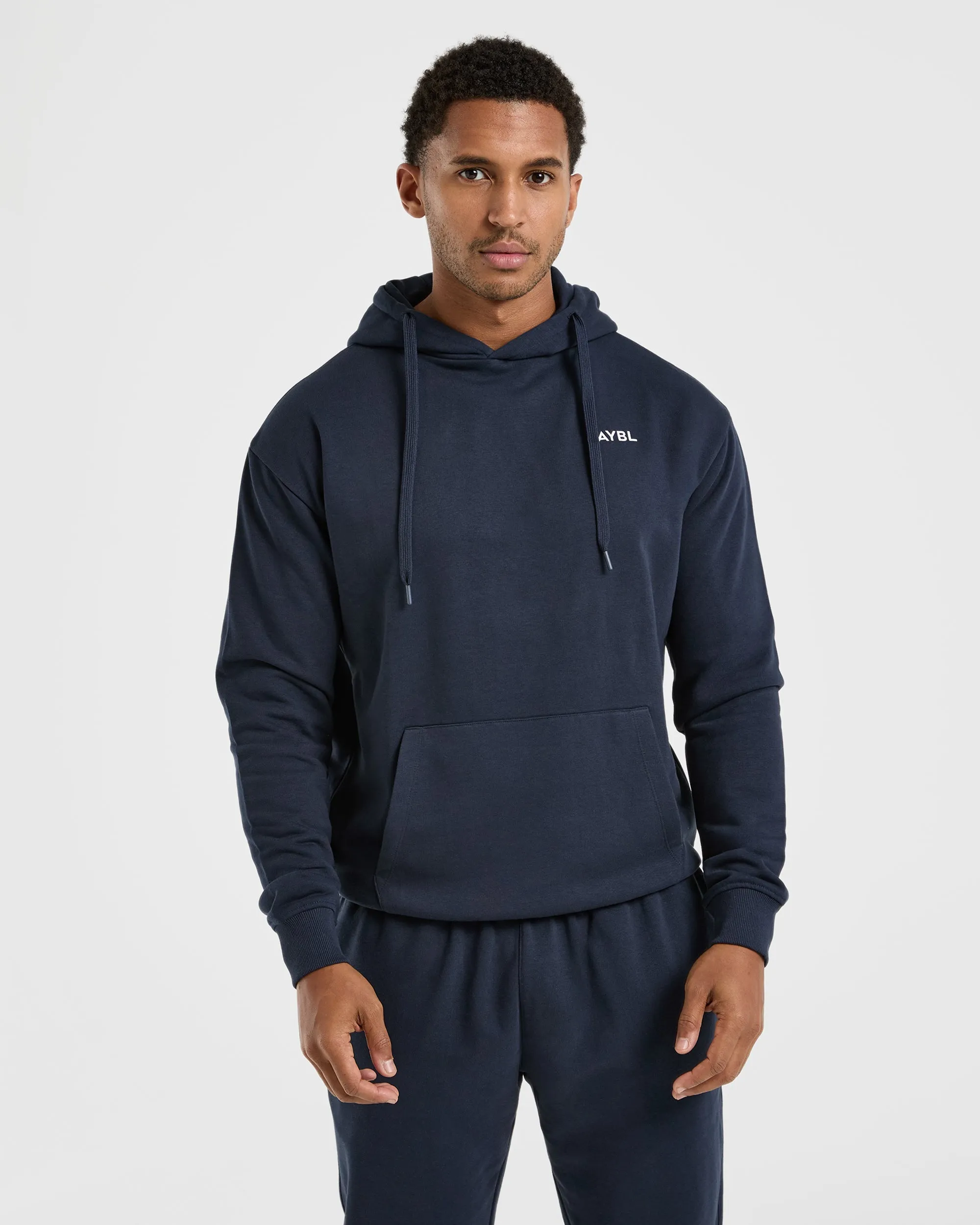 Essential Lightweight Hoodie - Navy sold by AYBL
