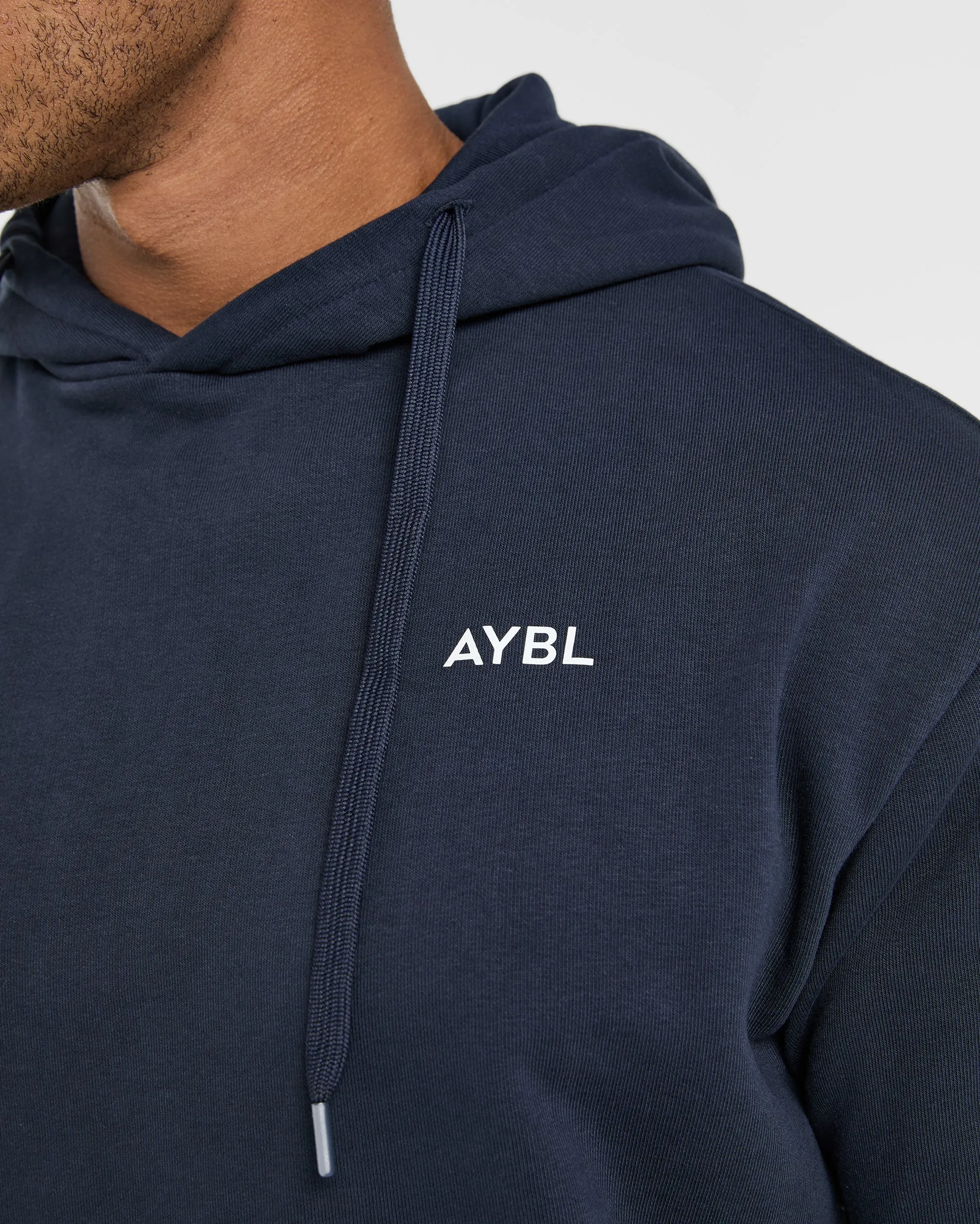 Essential Lightweight Hoodie - Navy sold by AYBL product image thumbnail 5