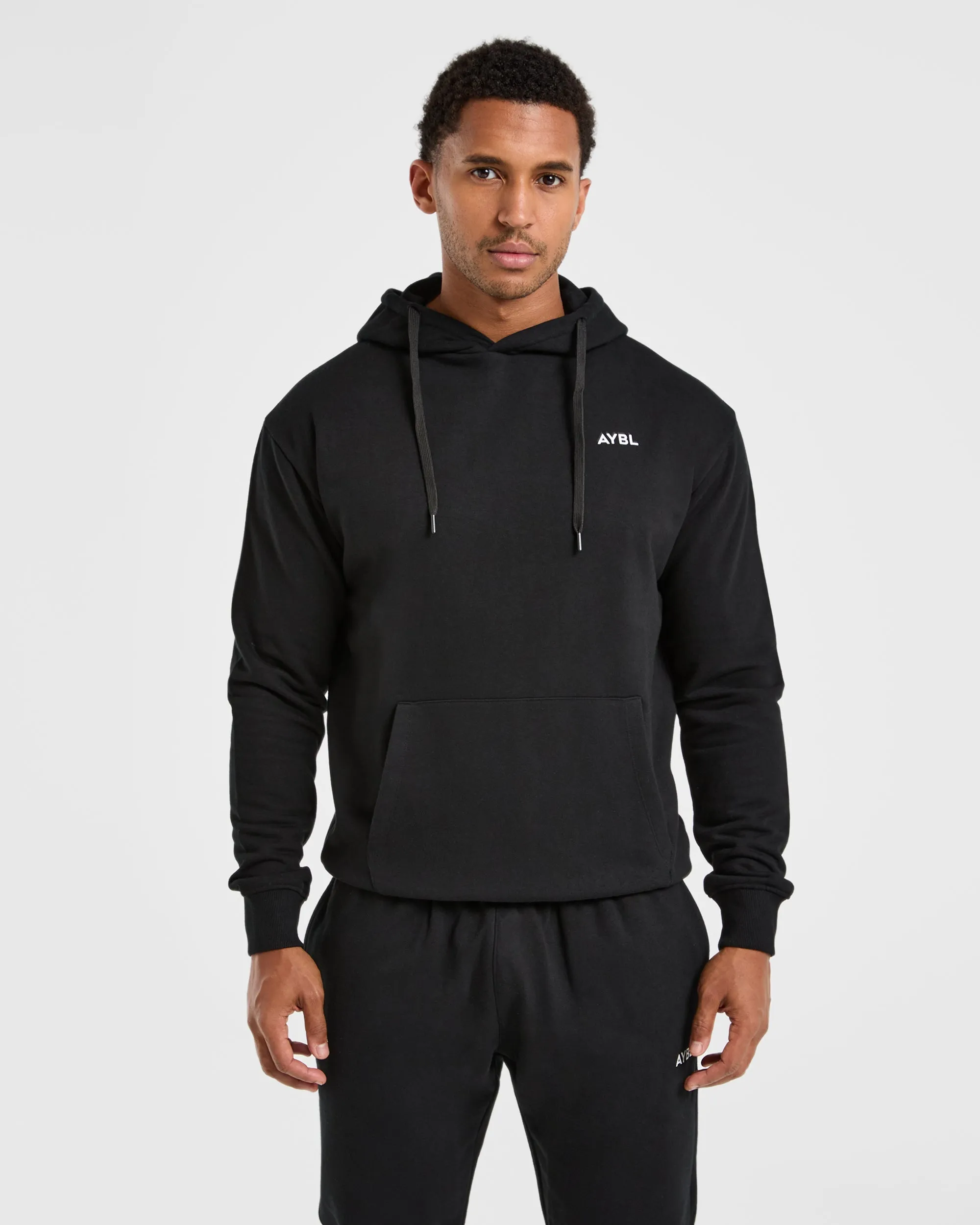 Essential Lightweight Hoodie - Black sold by AYBL