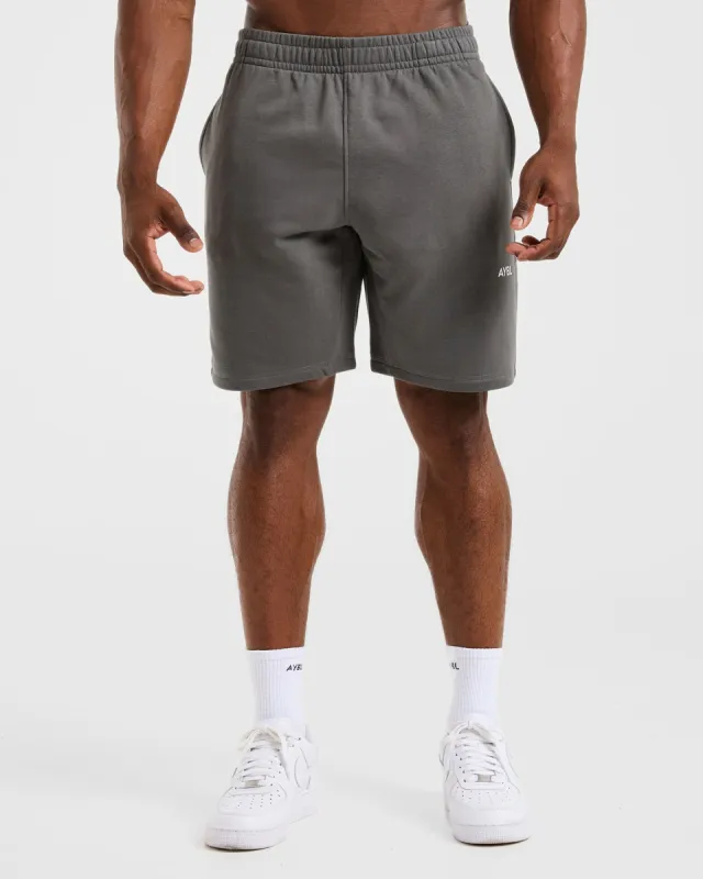 Essential Lightweight 7" Shorts - Charcoal sold by AYBL