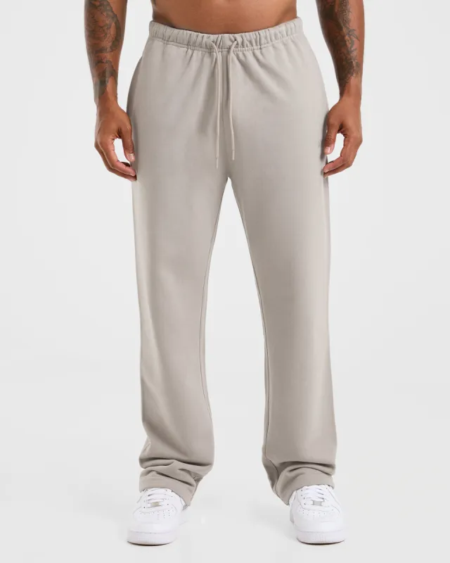 Craft Oversized Straight Leg Joggers - Fog made by AYBL