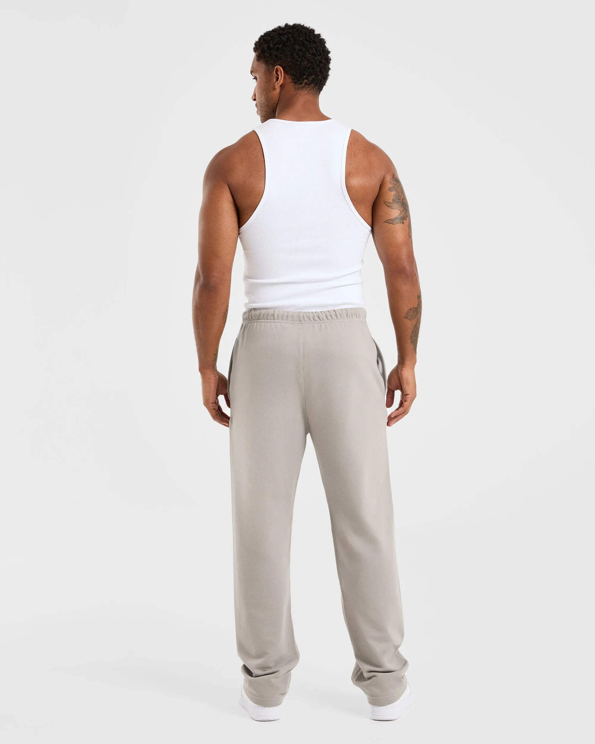 Craft Oversized Straight Leg Joggers - Fog sold by AYBL product image thumbnail 4