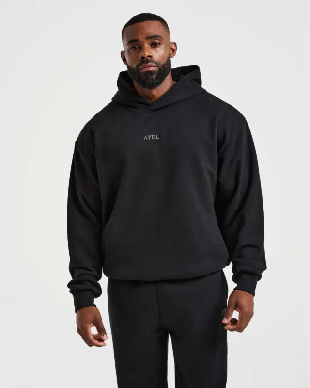 Craft Oversized Hoodie - Black sold by AYBL