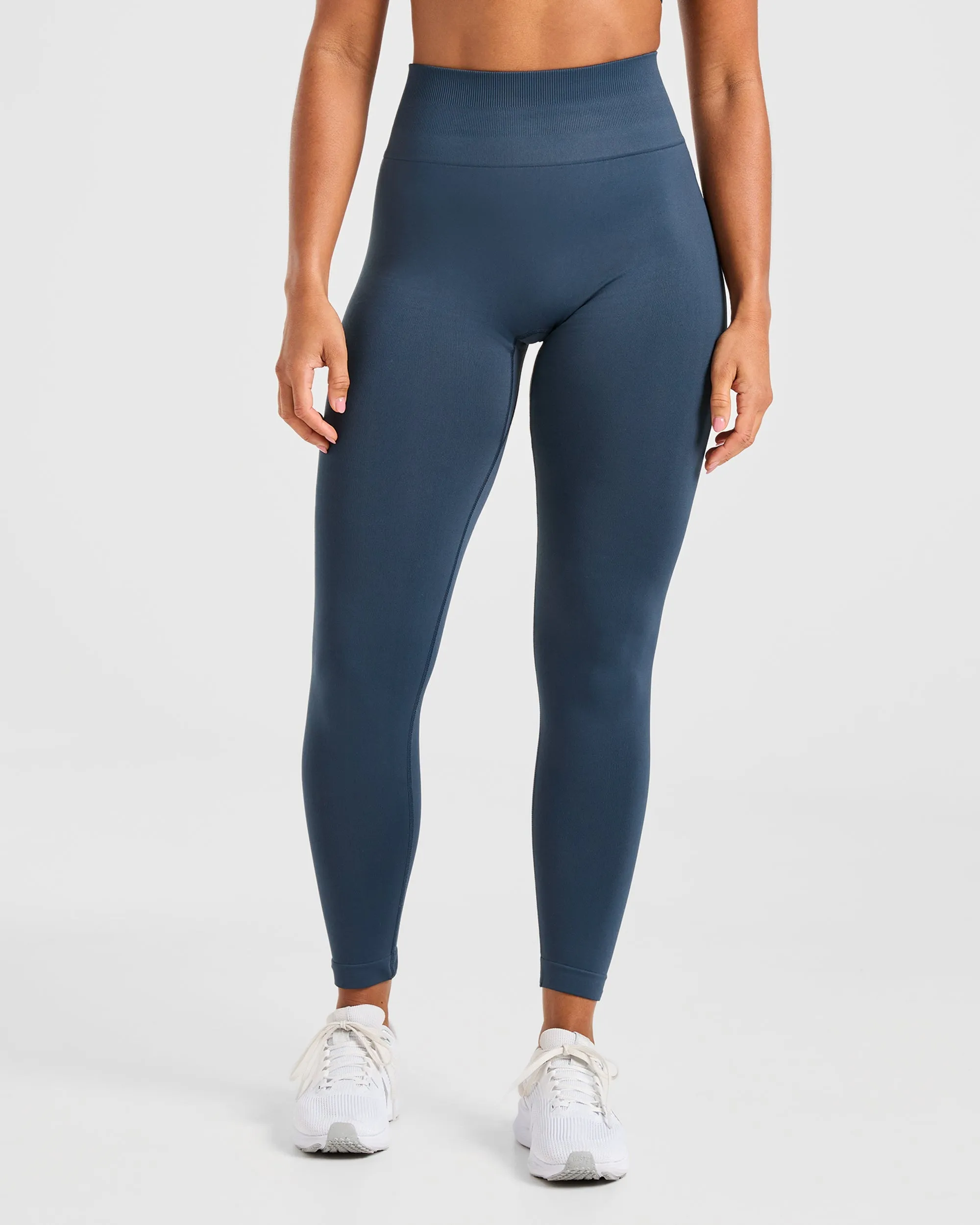 Power Seamless Leggings - Ocean Teal sold by AYBL