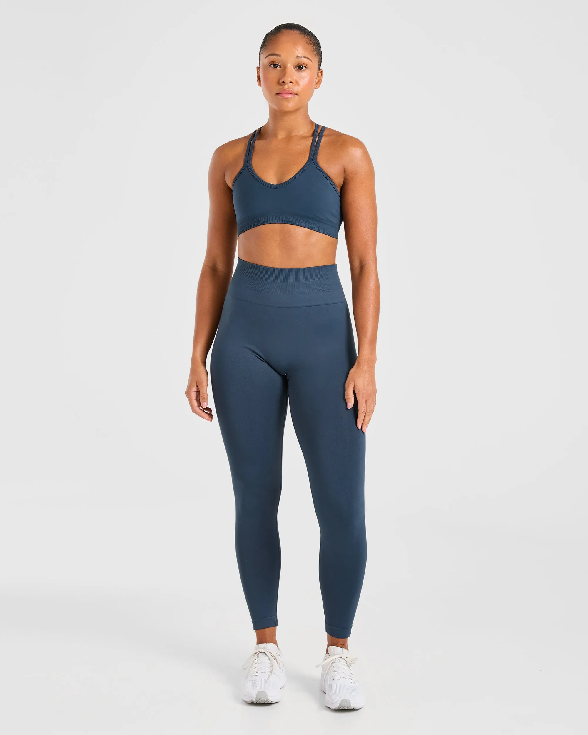 Power Seamless Leggings - Ocean Teal sold by AYBL product image thumbnail 3