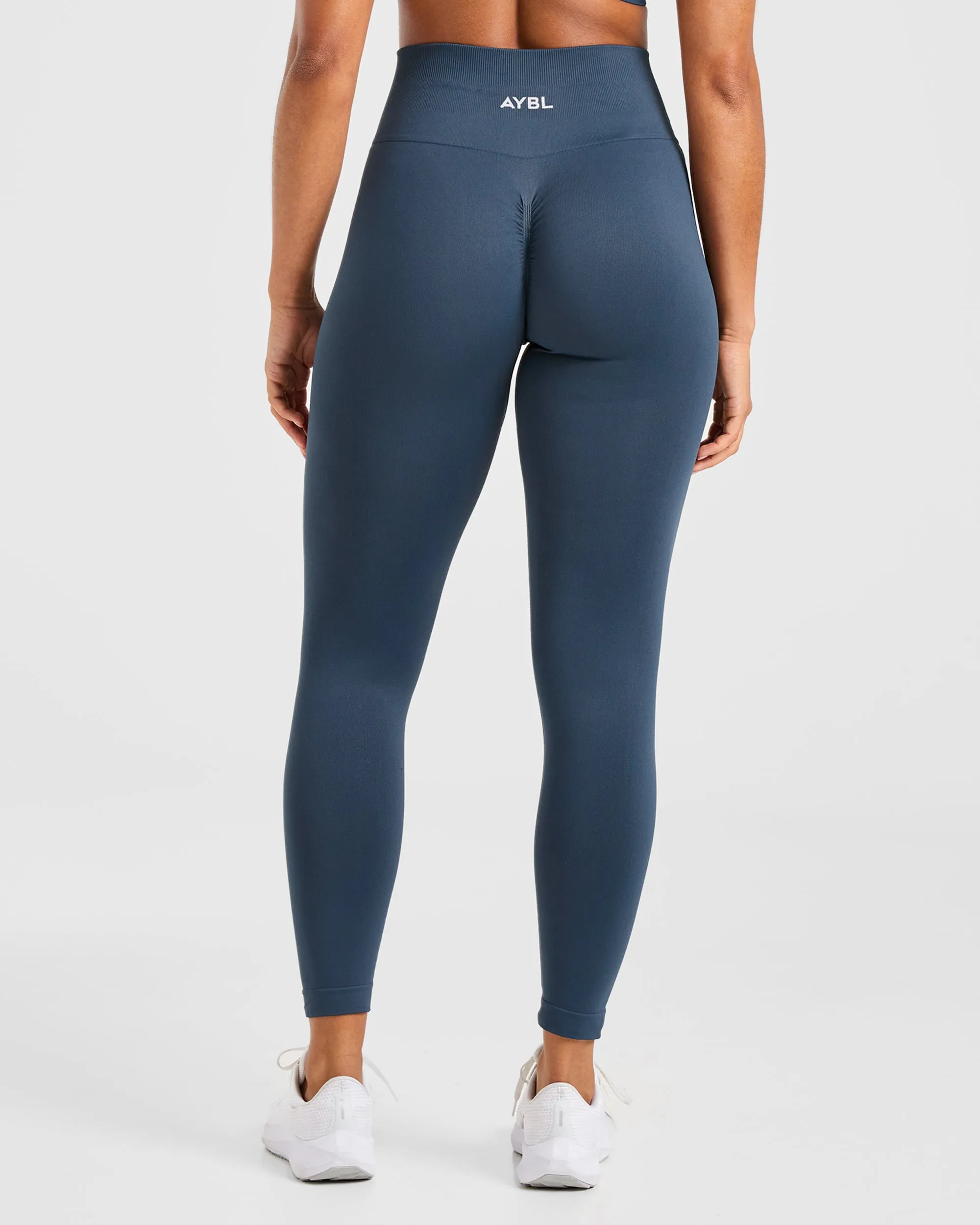Power Seamless Leggings - Ocean Teal sold by AYBL product image thumbnail 2