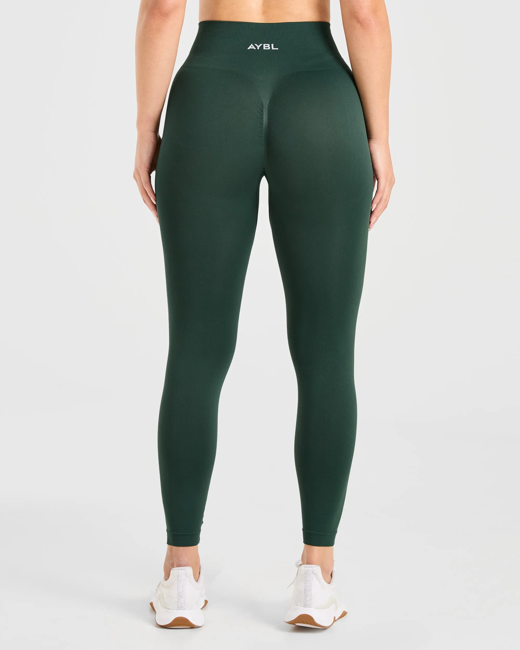 Power Seamless Leggings - Evergreen sold by AYBL product image thumbnail 2