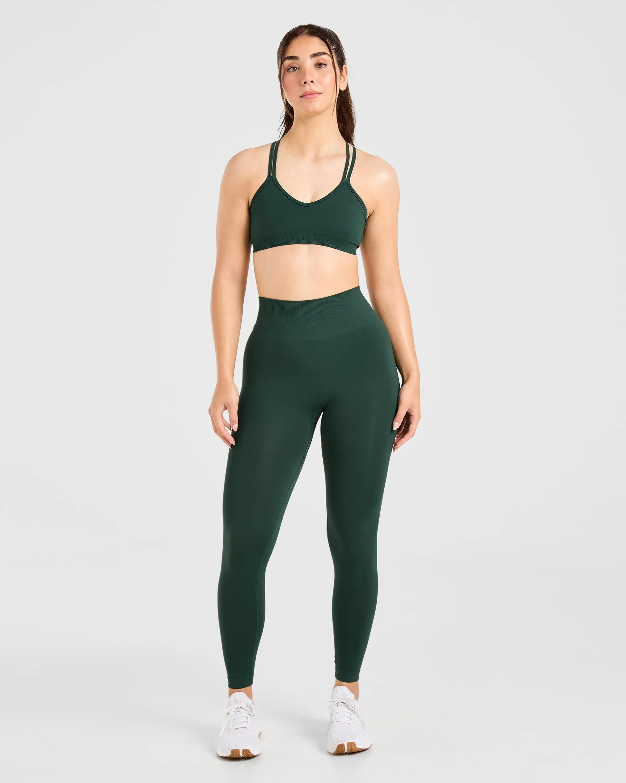 Power Seamless Leggings - Evergreen sold by AYBL product image thumbnail 3