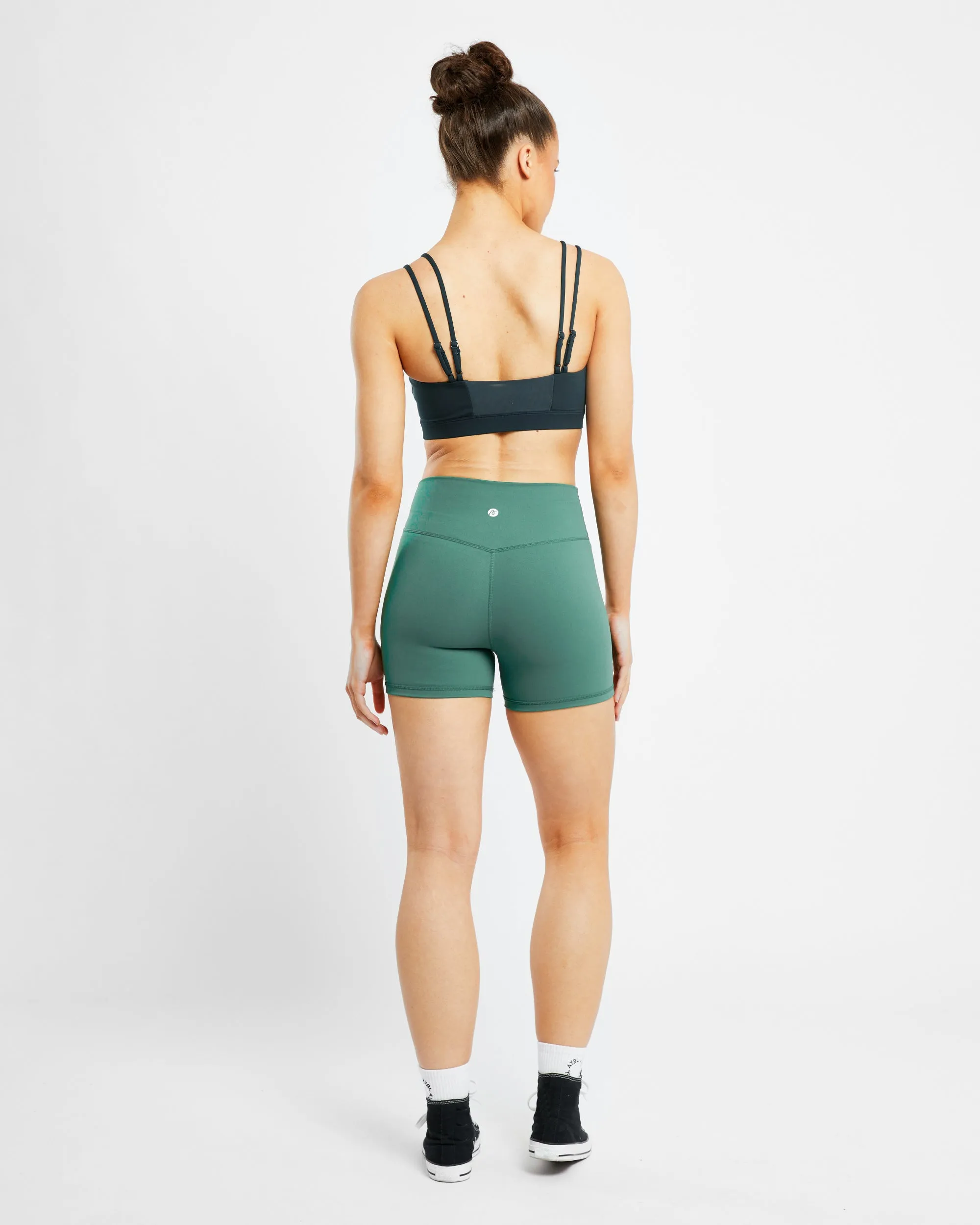 Essential Bandeau Sports Bra - Forest Green sold by AYBL product image thumbnail 4