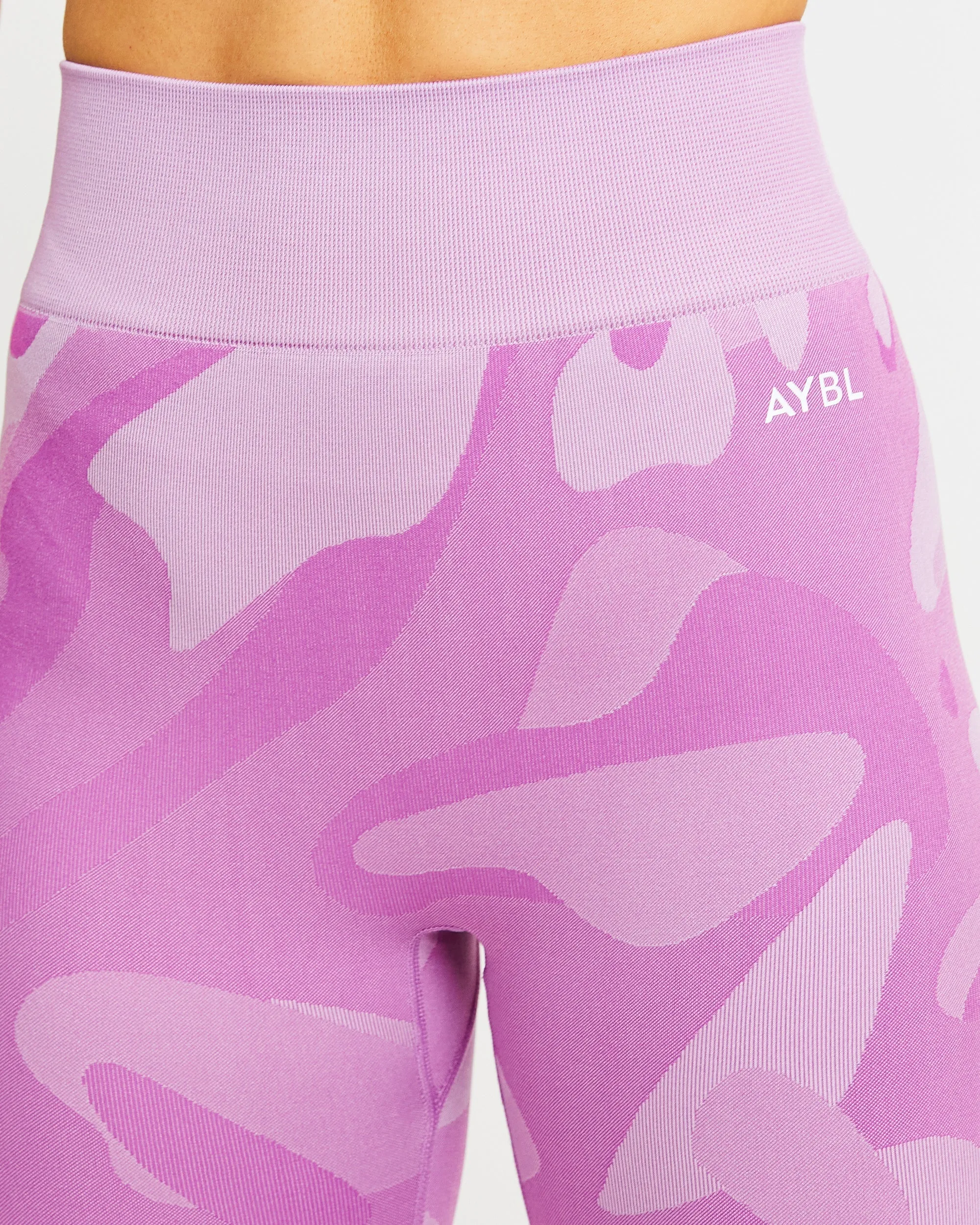 Abstract Seamless Leggings - Orchid Purple sold by AYBL product image thumbnail 5