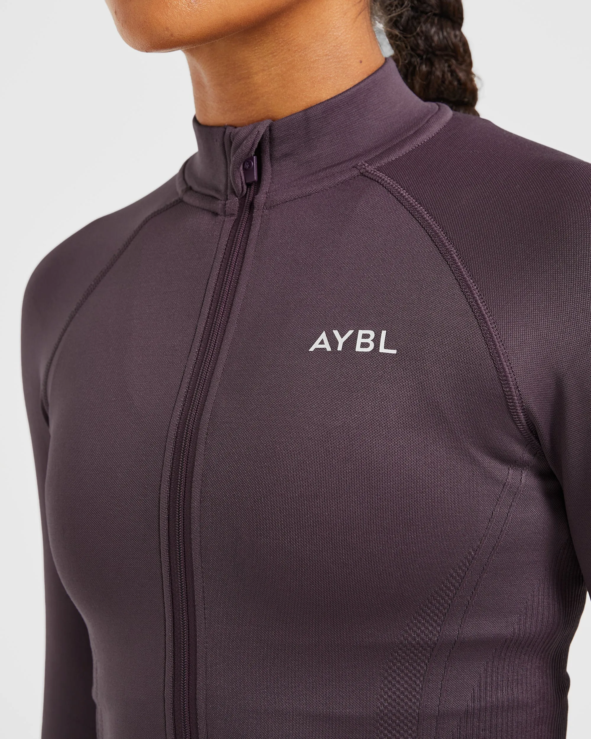 Balance V3 Seamless Zip Jacket - Purple sold by AYBL product image thumbnail 5