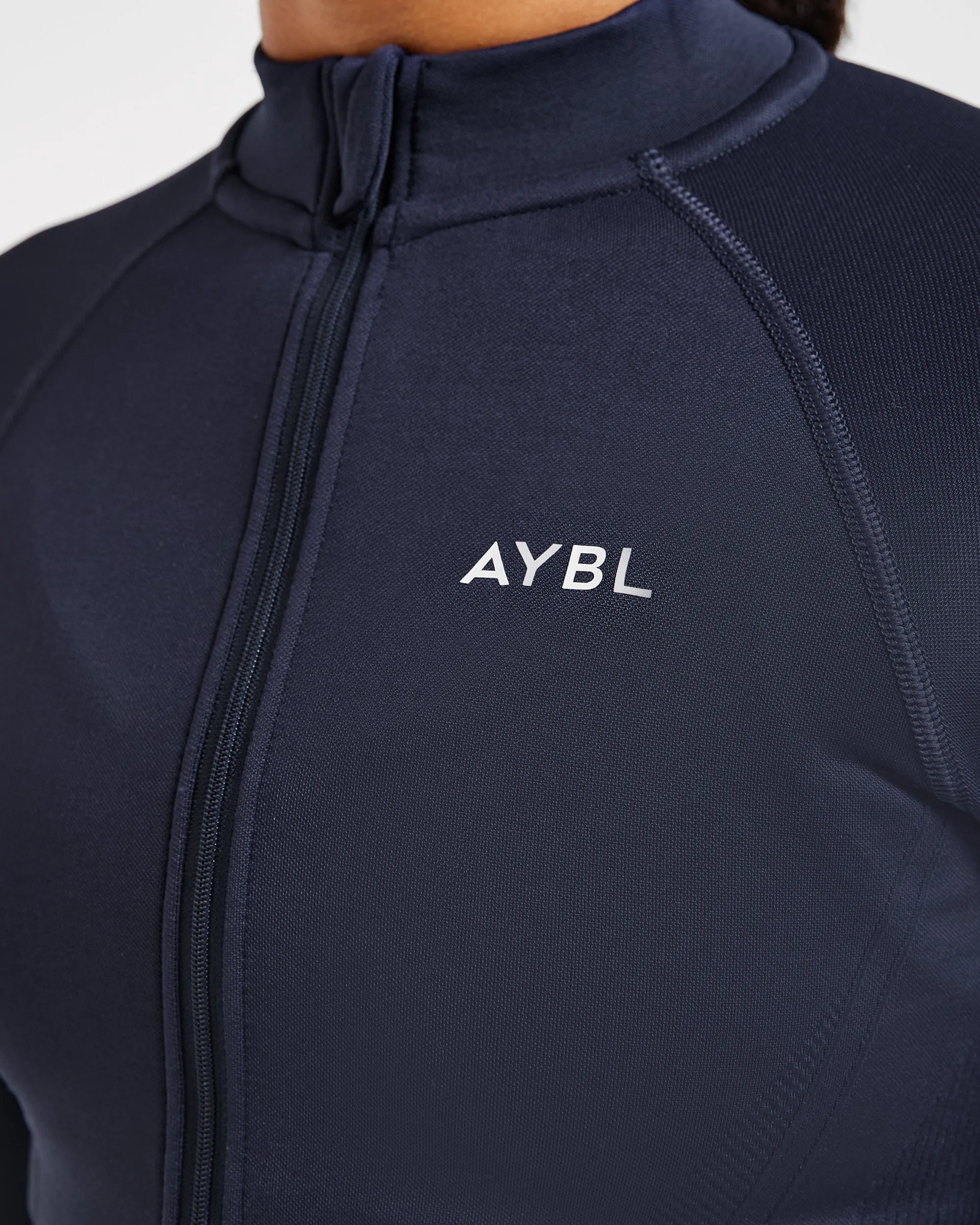 Balance V3 Seamless Zip Jacket - Navy sold by AYBL product image thumbnail 5