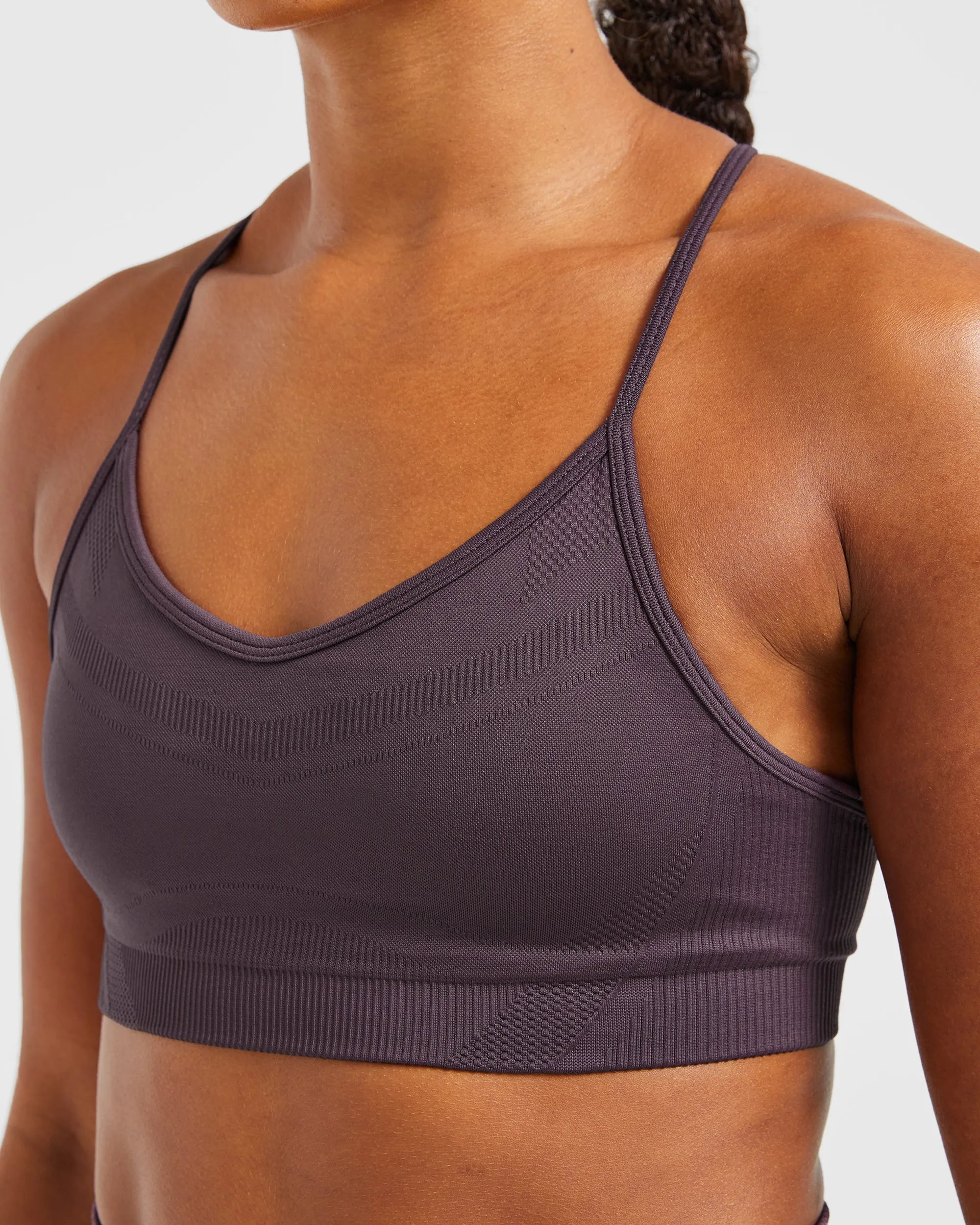 Balance V3 Seamless Strappy Sports Bra - Purple sold by AYBL product image thumbnail 5