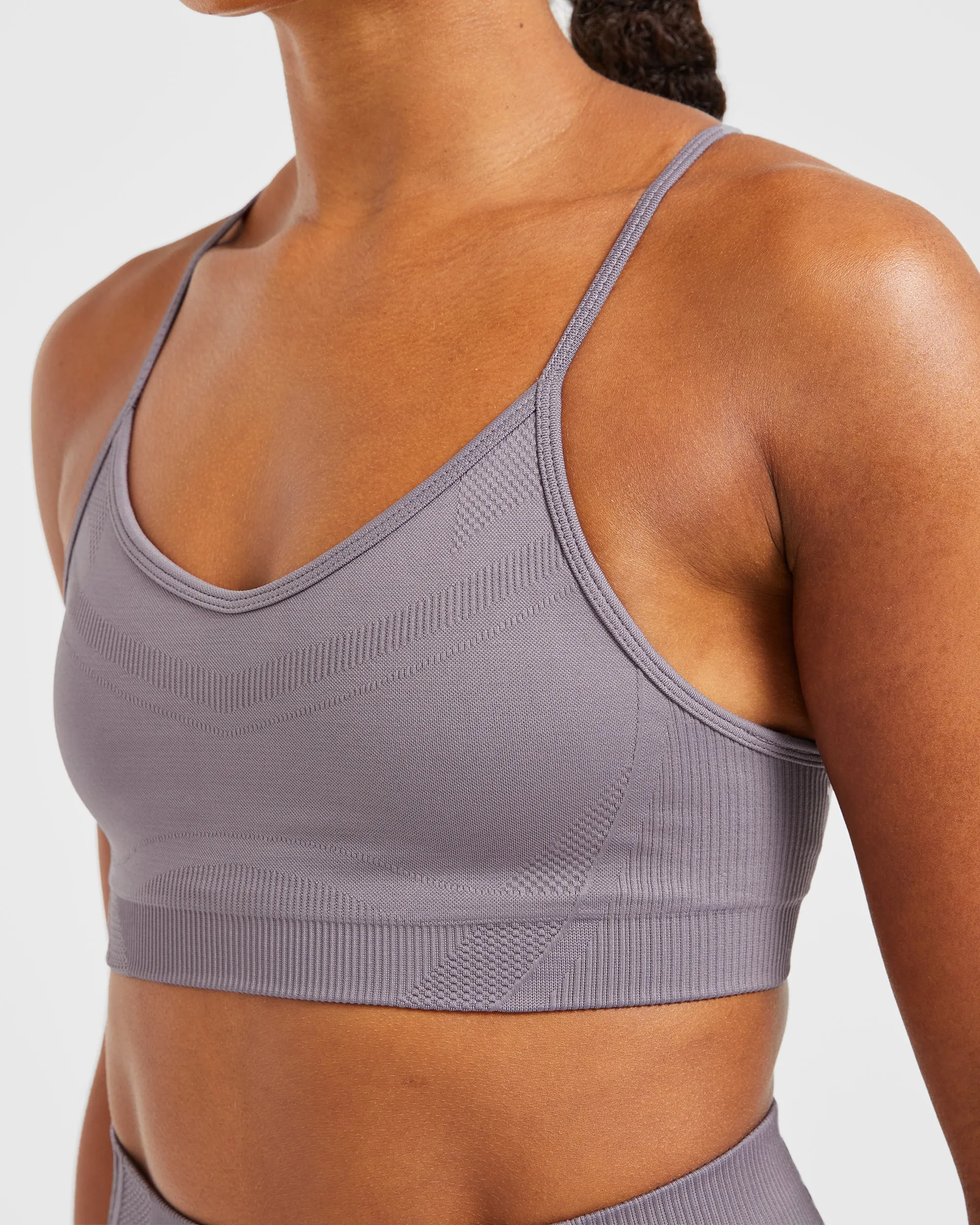 Balance V3 Seamless Strappy Sports Bra - Mauve sold by AYBL product image thumbnail 5