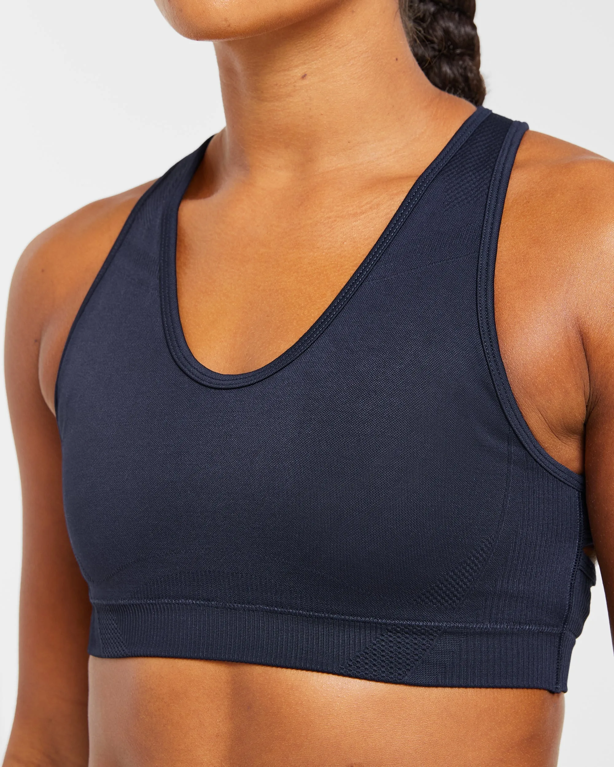 Balance V3 Seamless Sports Bra - Navy sold by AYBL product image thumbnail 5