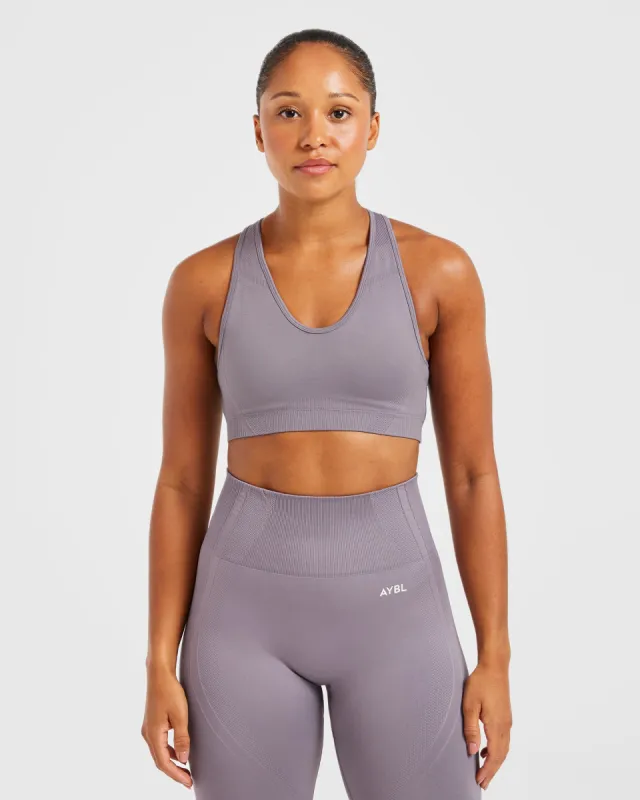 Balance V3 Seamless Sports Bra - Mauve sold by AYBL