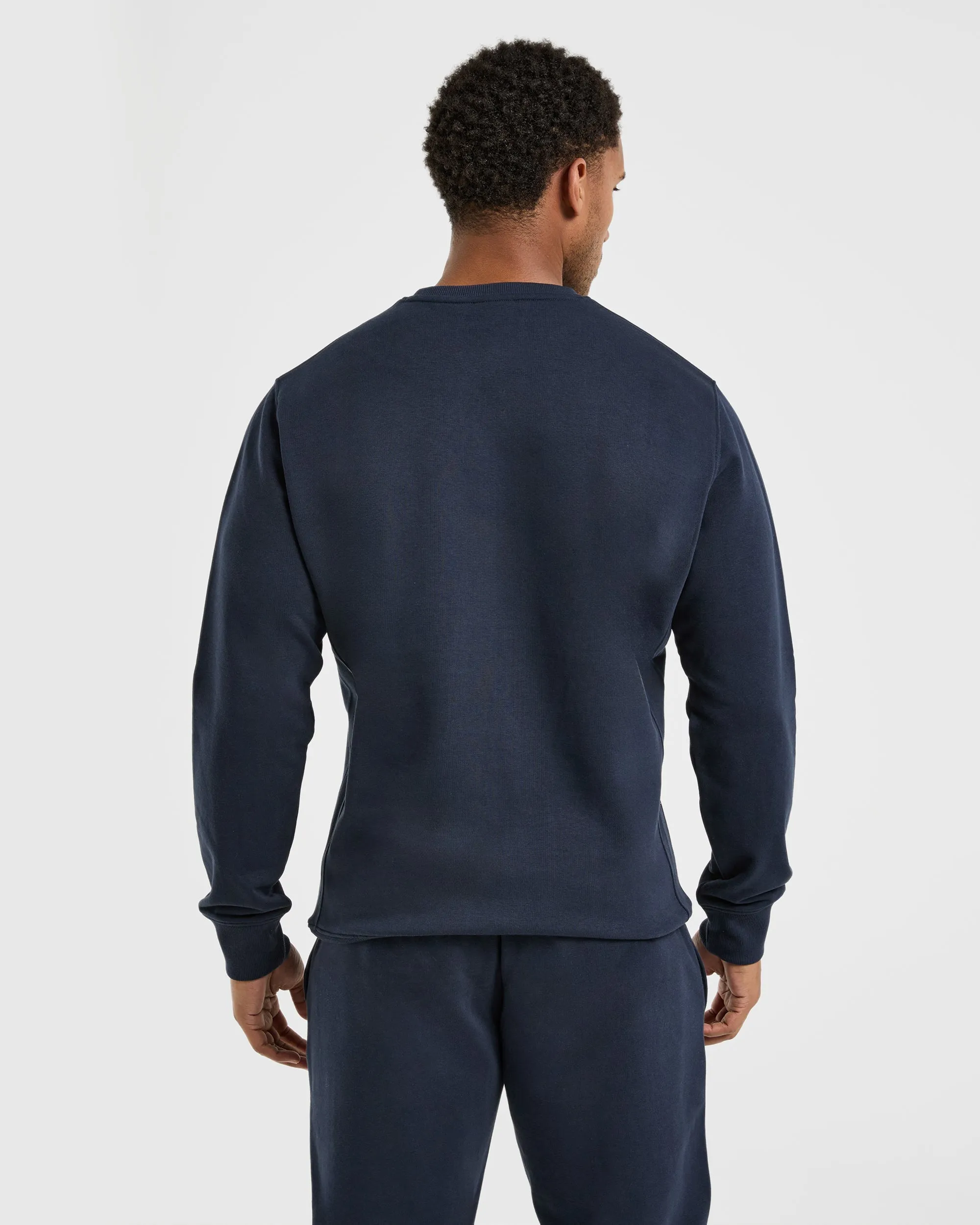 Essential Lightweight Sweater - Navy sold by AYBL product image thumbnail 2