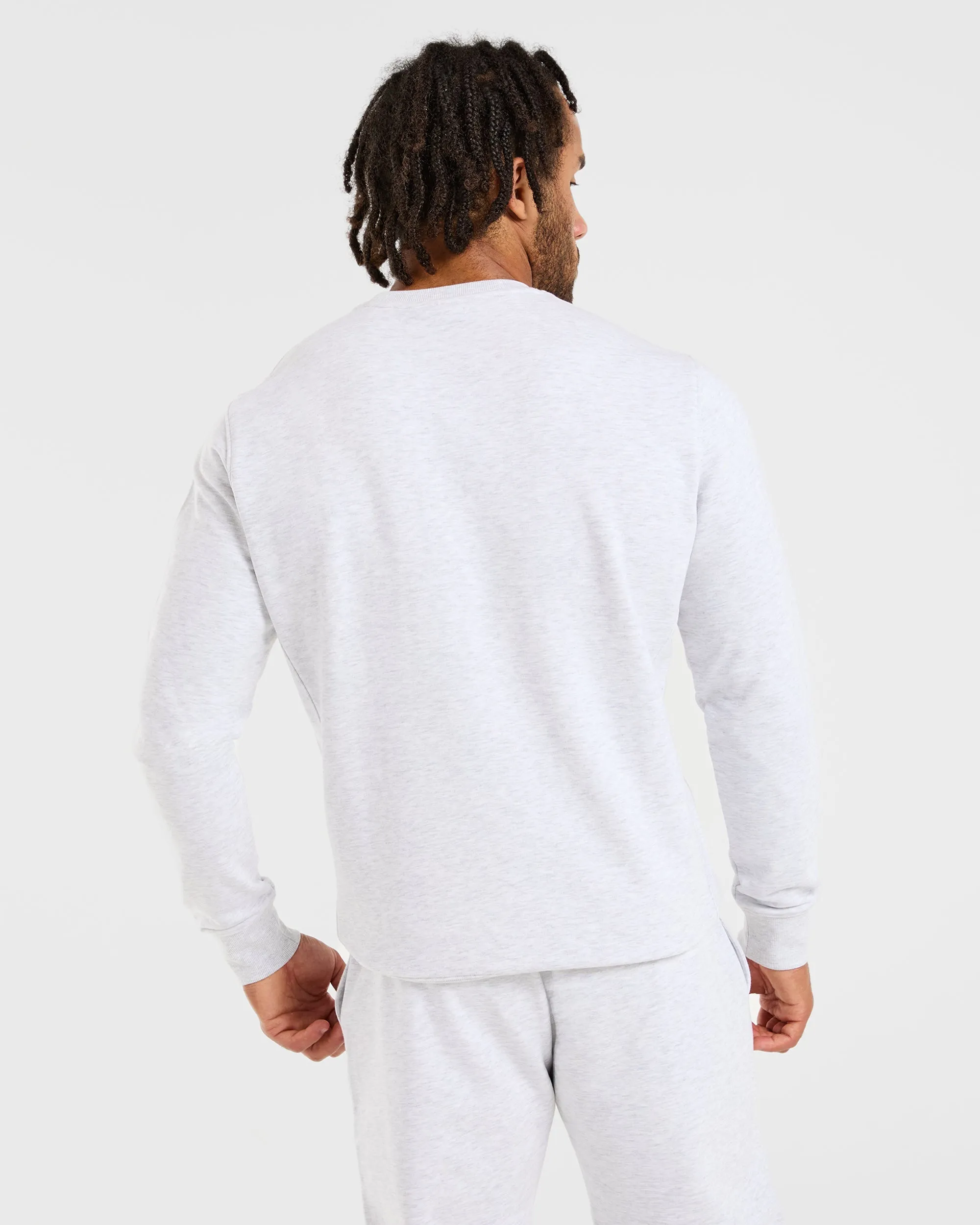 Essential Lightweight Sweater - Grey Marl sold by AYBL product image thumbnail 2